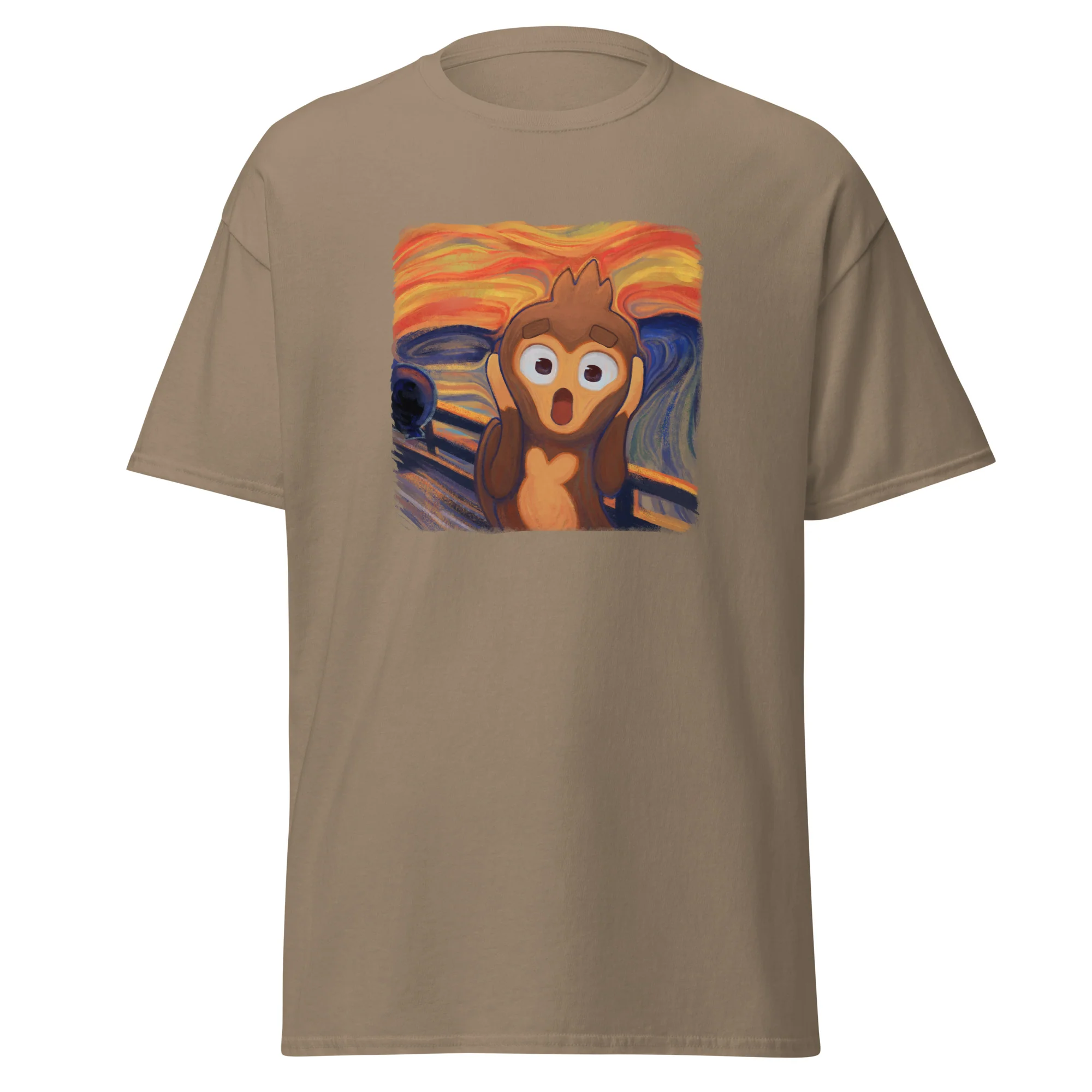 Screaming Monkey Classic Shirt (Men's - Gildan) - Image 9
