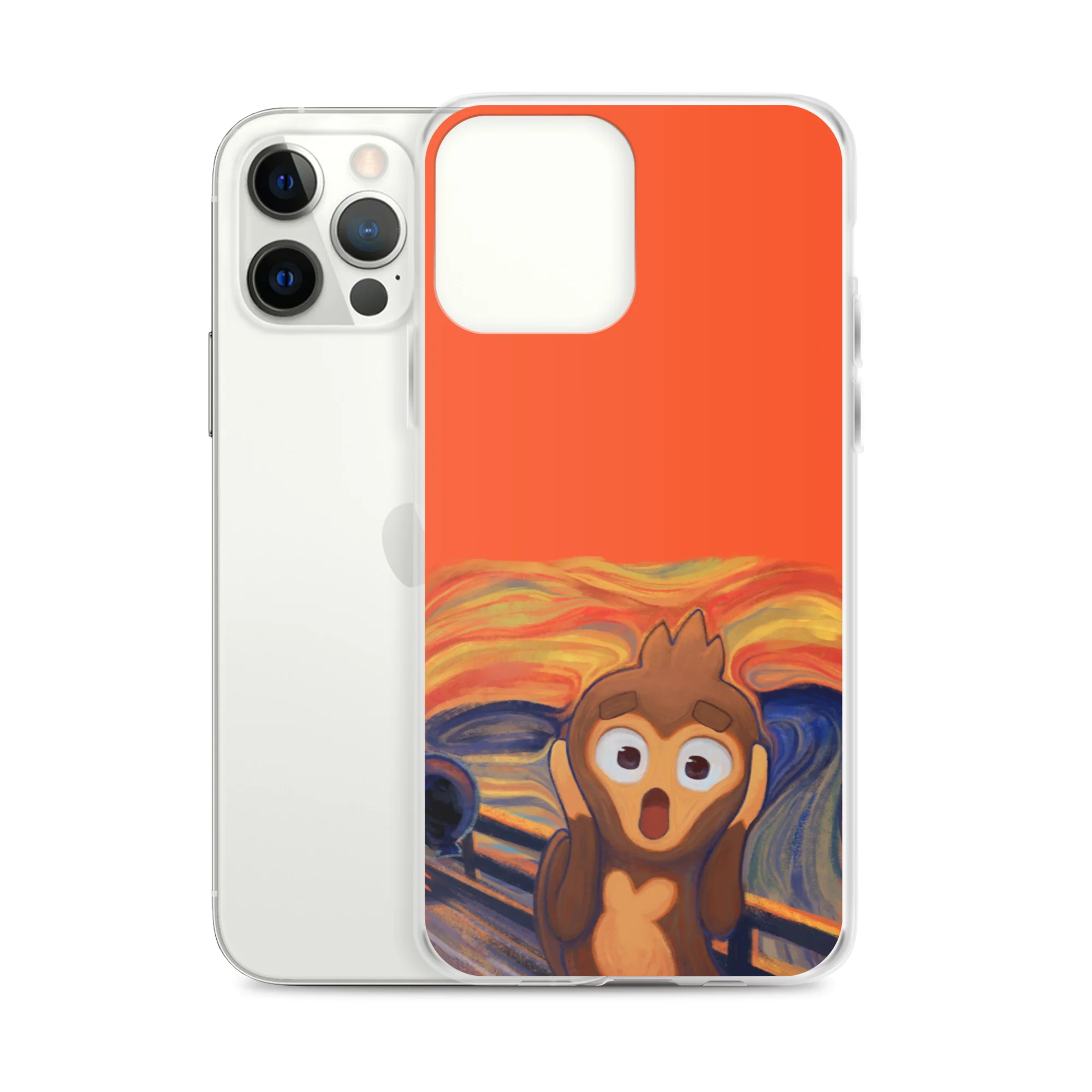 Screaming Monkey iPhone Case - Image 15