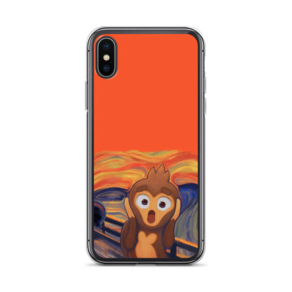 Screaming Monkey iPhone Case - Image 27