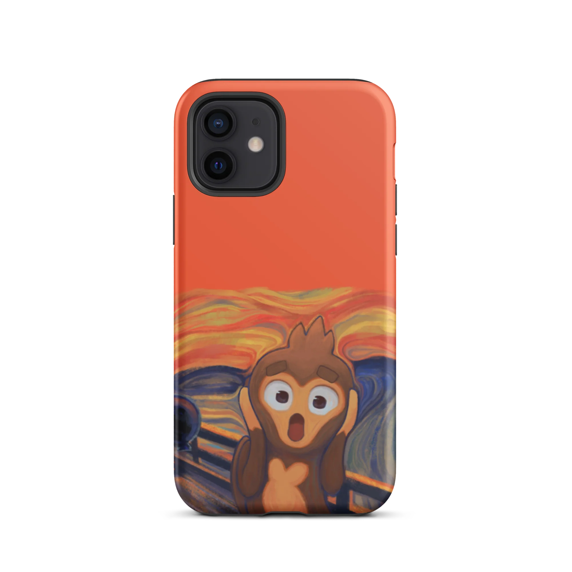 Screaming Monkey iPhone Case (Tough) - Image 11