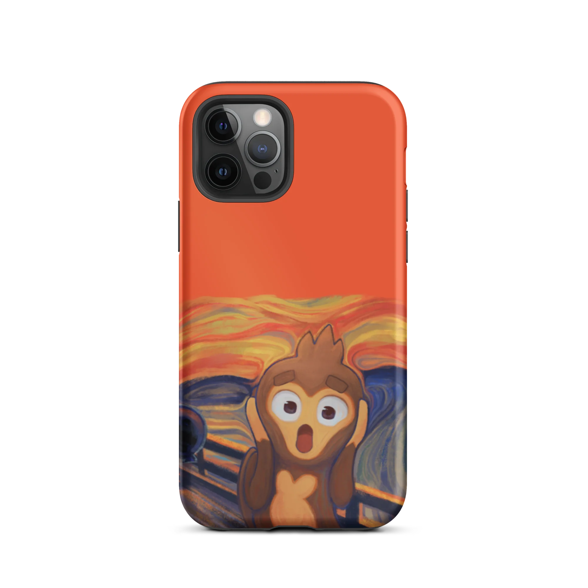 Screaming Monkey iPhone Case (Tough) - Image 12