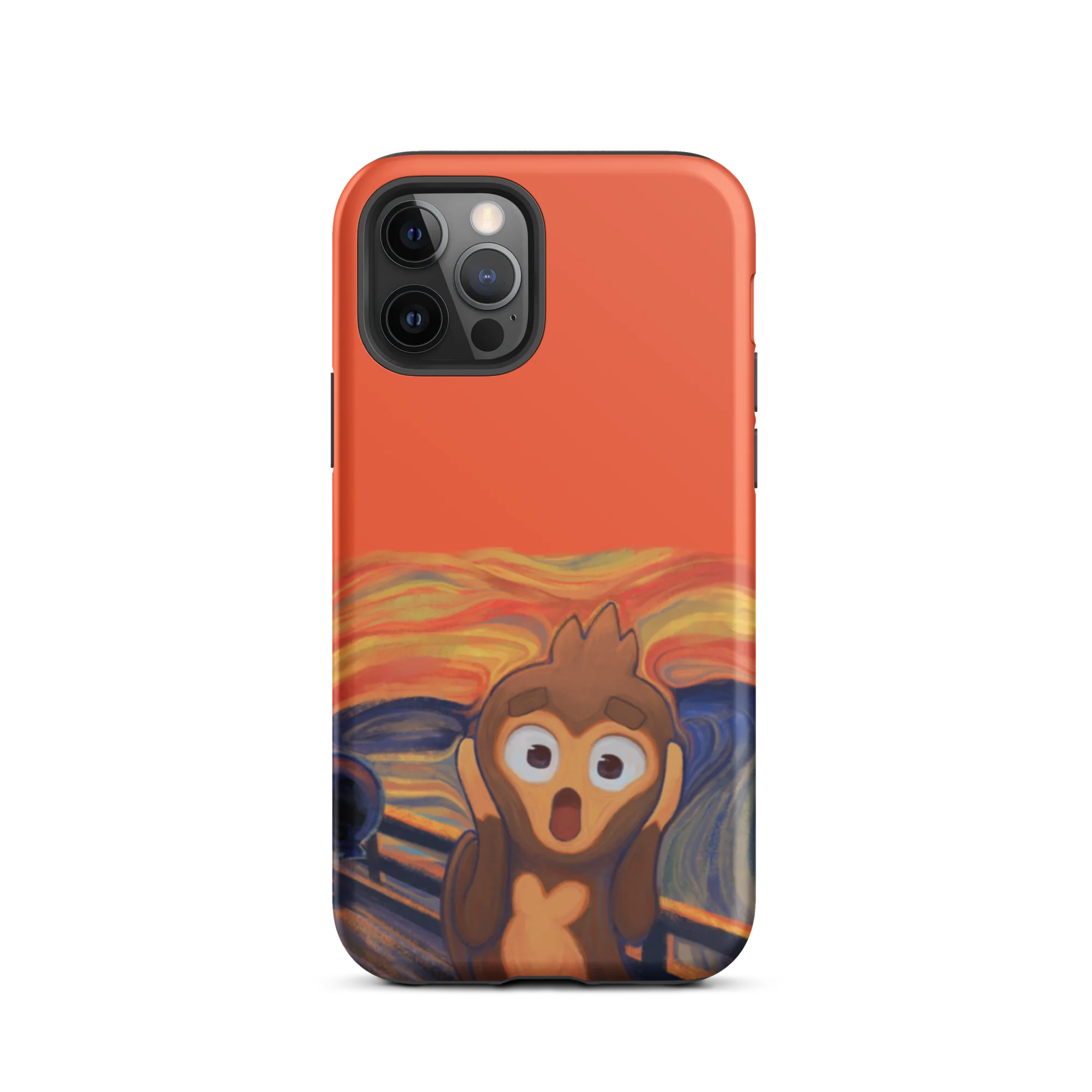 Screaming Monkey iPhone Case (Tough) - Image 13