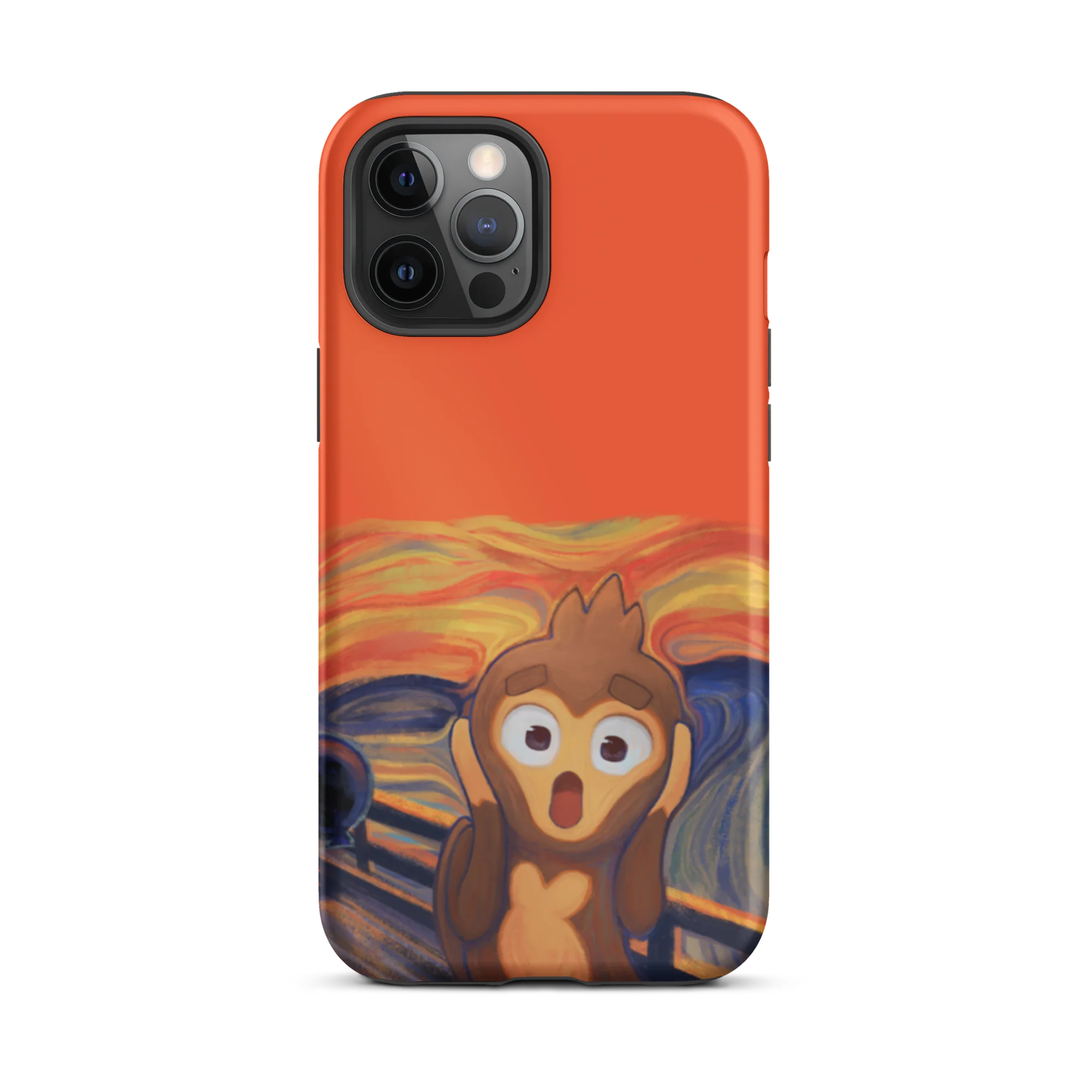 Screaming Monkey iPhone Case (Tough) - Image 14