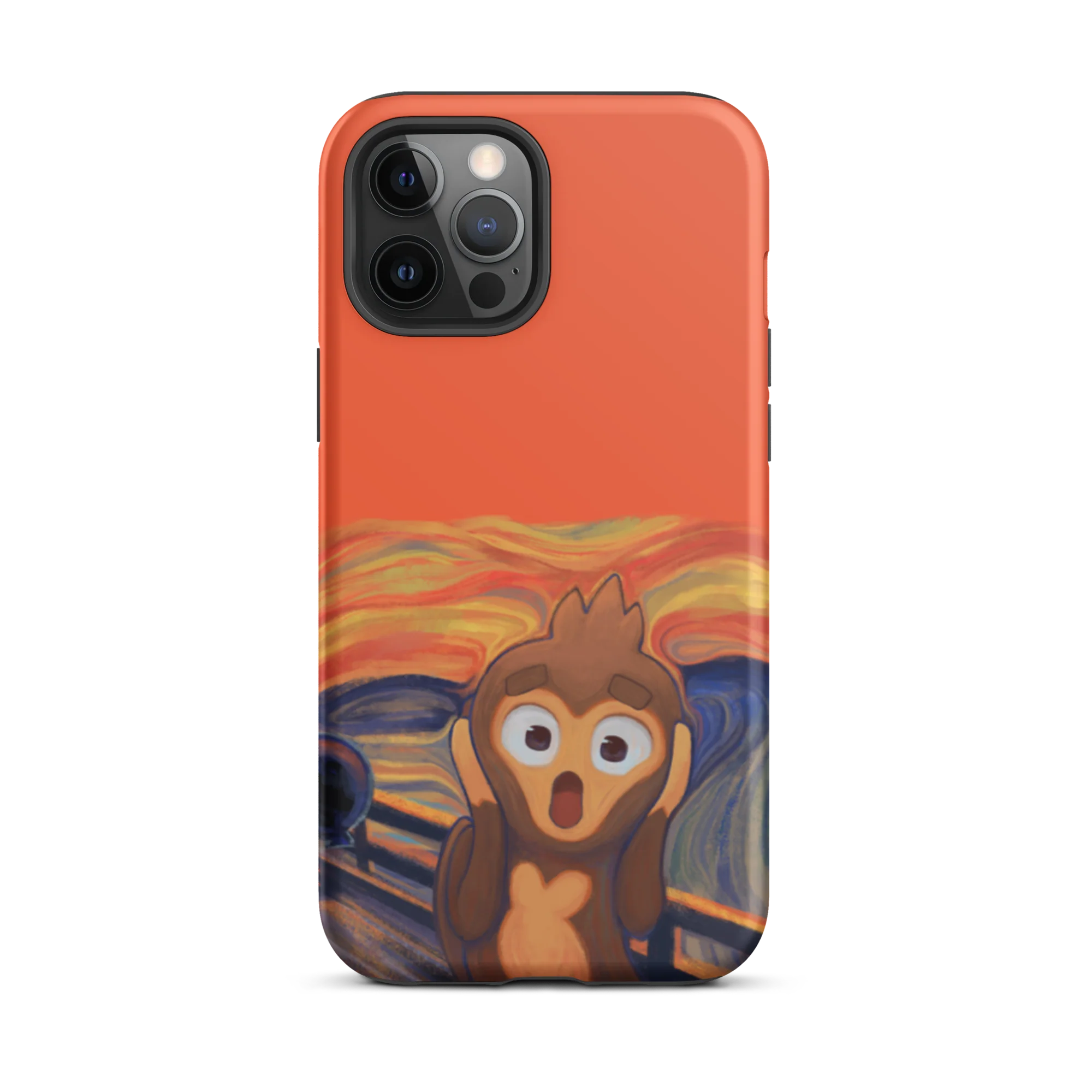 Screaming Monkey iPhone Case (Tough) - Image 15