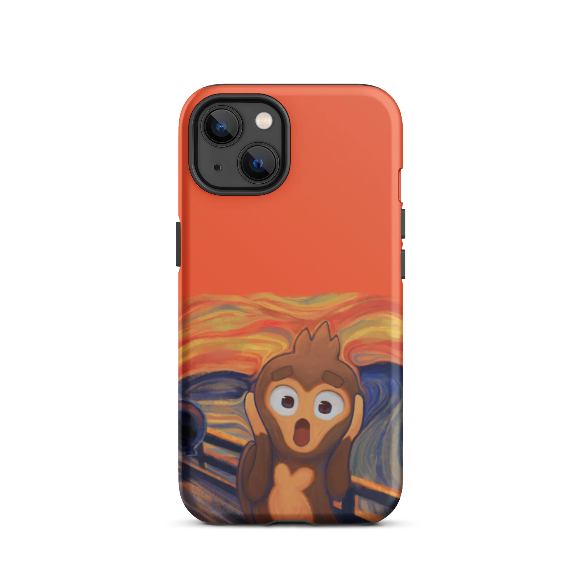 Screaming Monkey iPhone Case (Tough) - Image 19