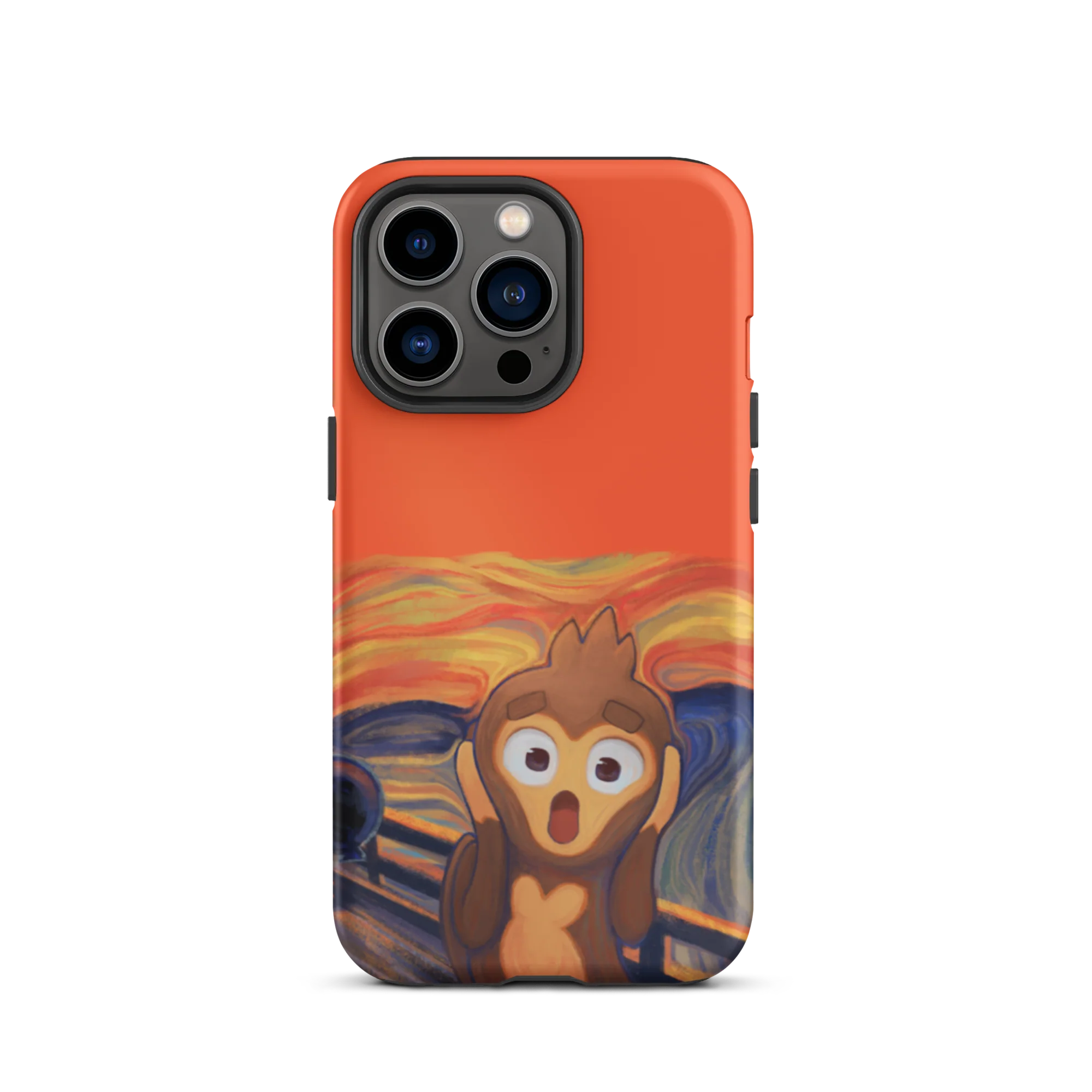 Screaming Monkey iPhone Case (Tough) - Image 20