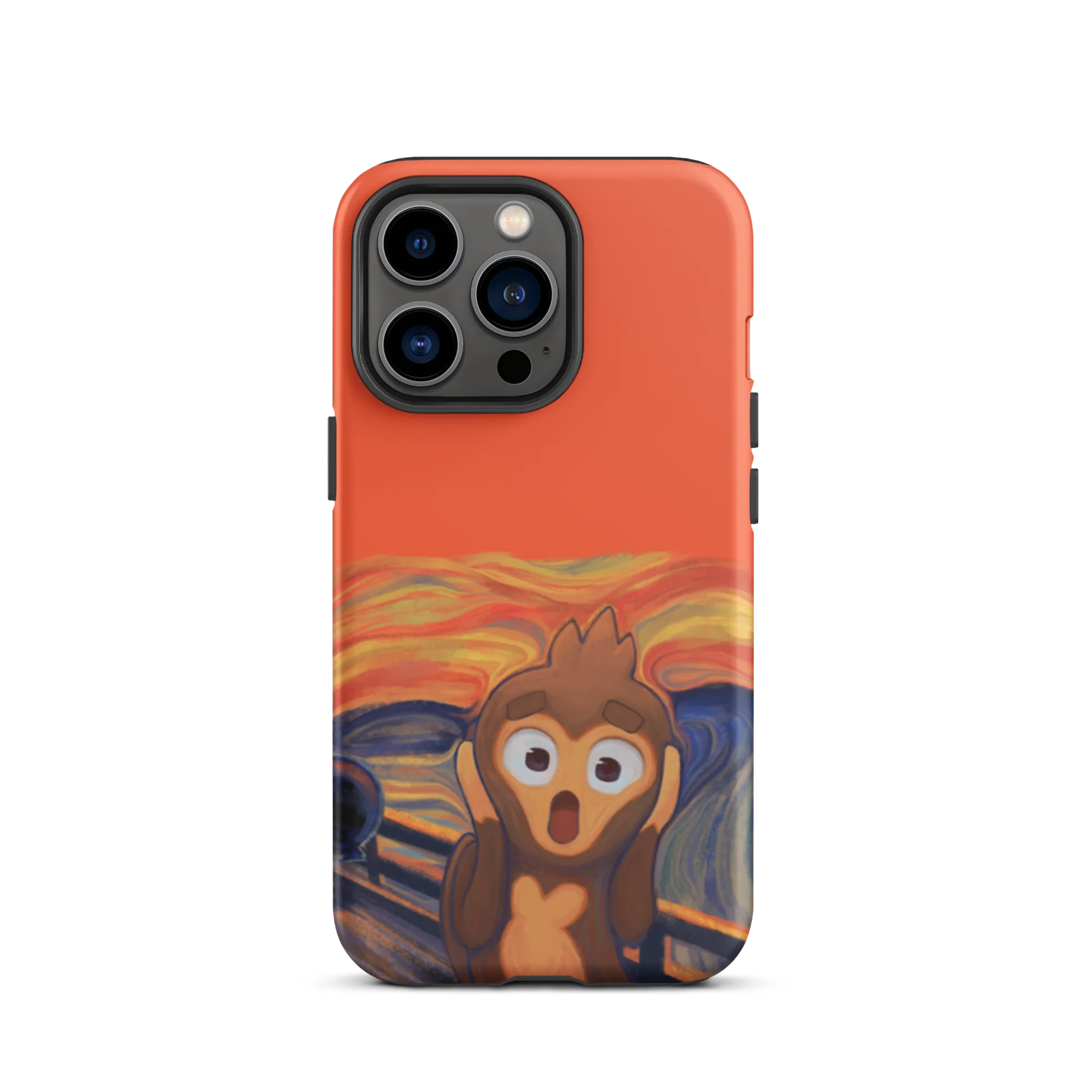 Screaming Monkey iPhone Case (Tough) - Image 21