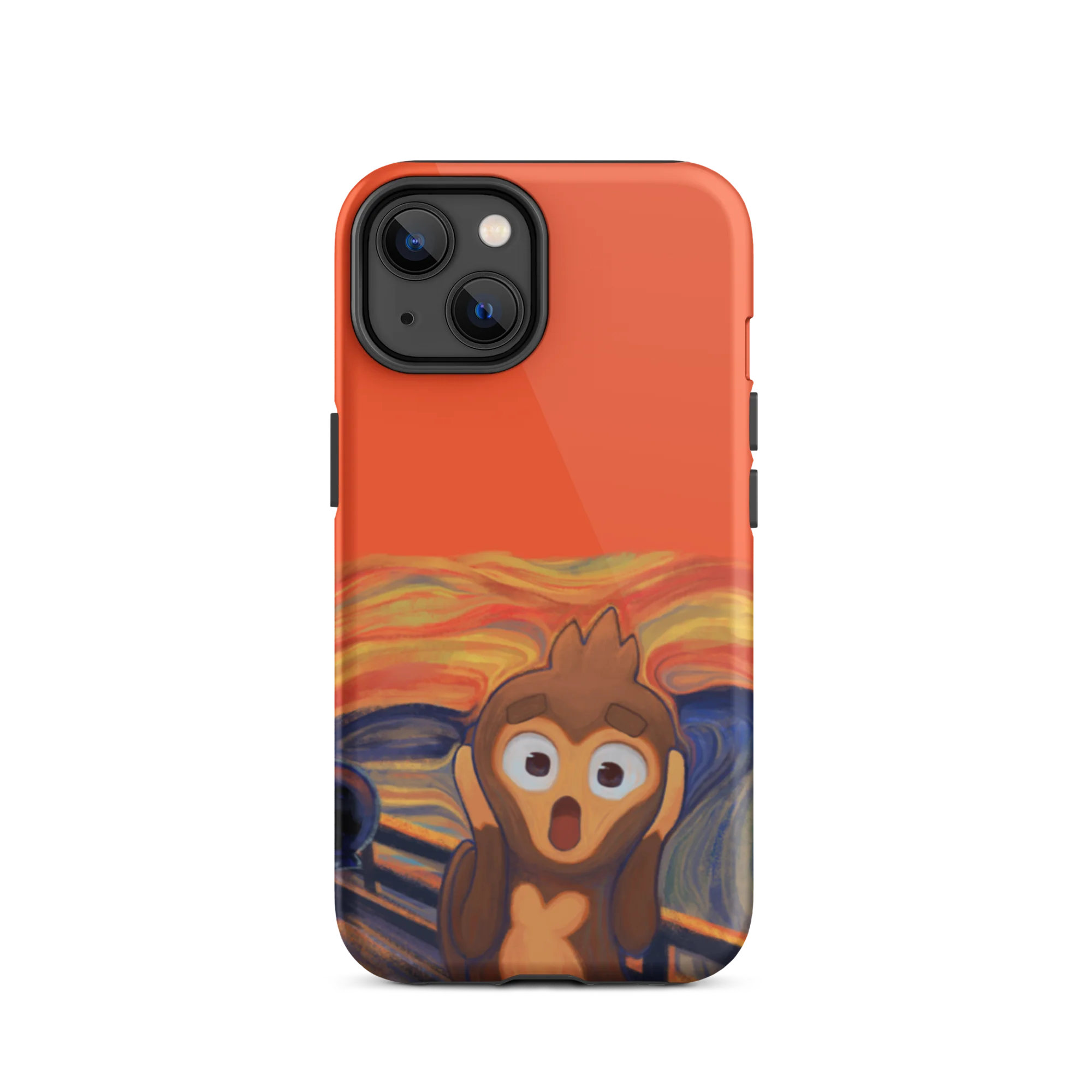 Screaming Monkey iPhone Case (Tough) - Image 24