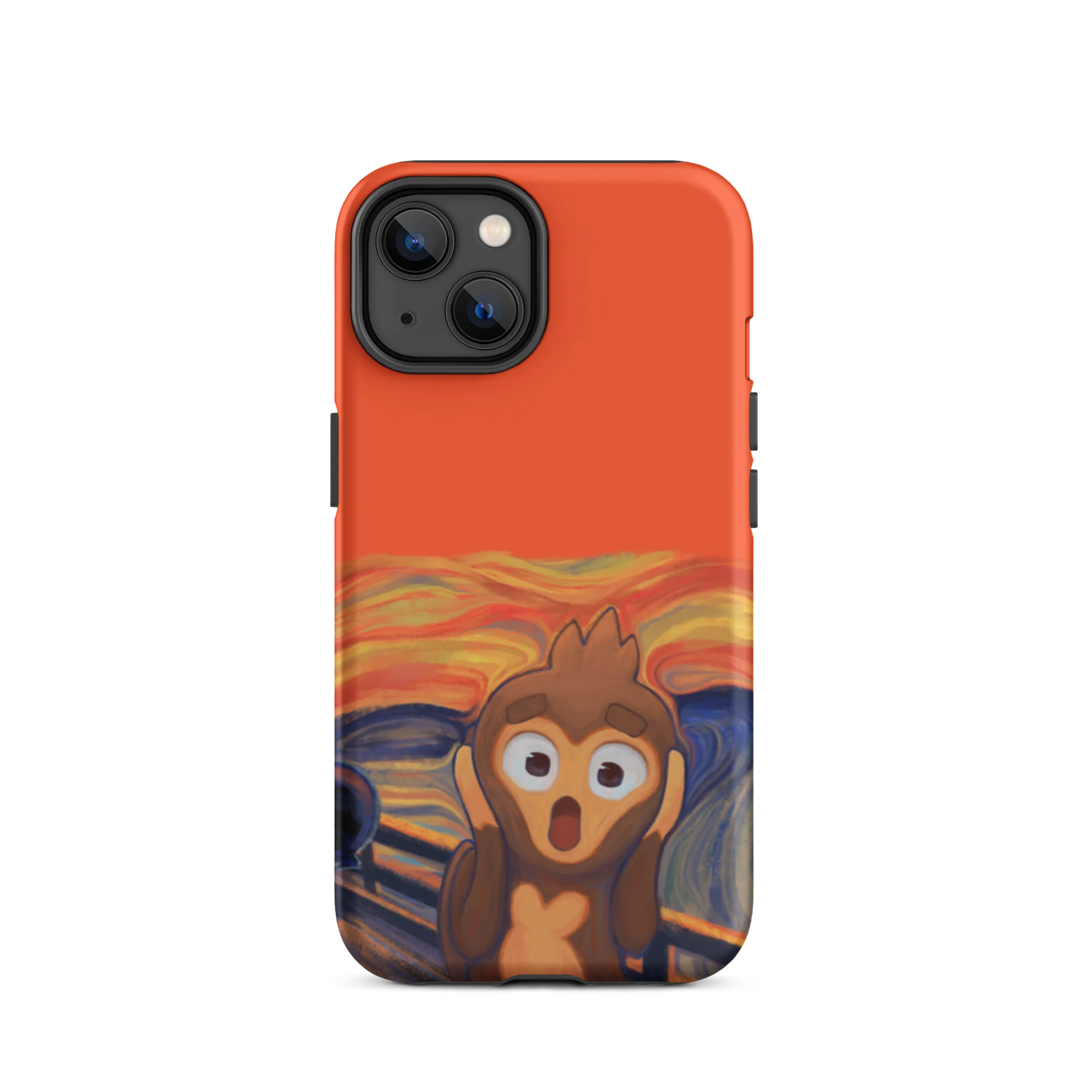 Screaming Monkey iPhone Case (Tough) - Image 25