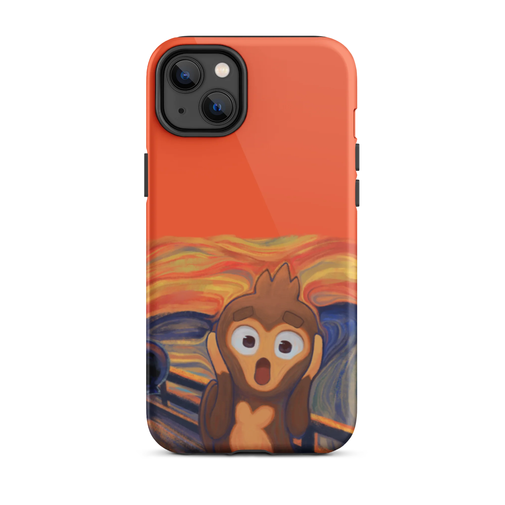 Screaming Monkey iPhone Case (Tough) - Image 26