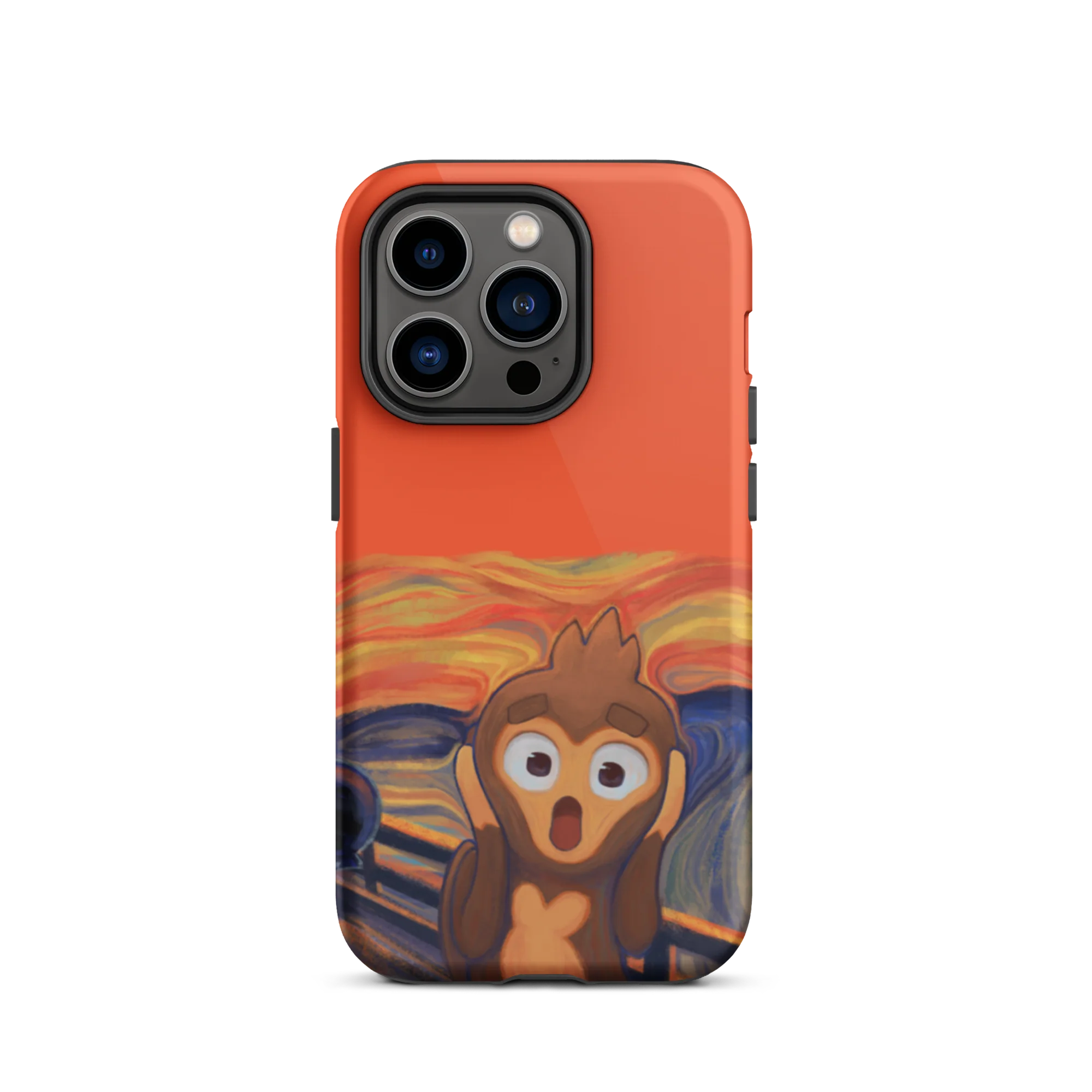 Screaming Monkey iPhone Case (Tough) - Image 28