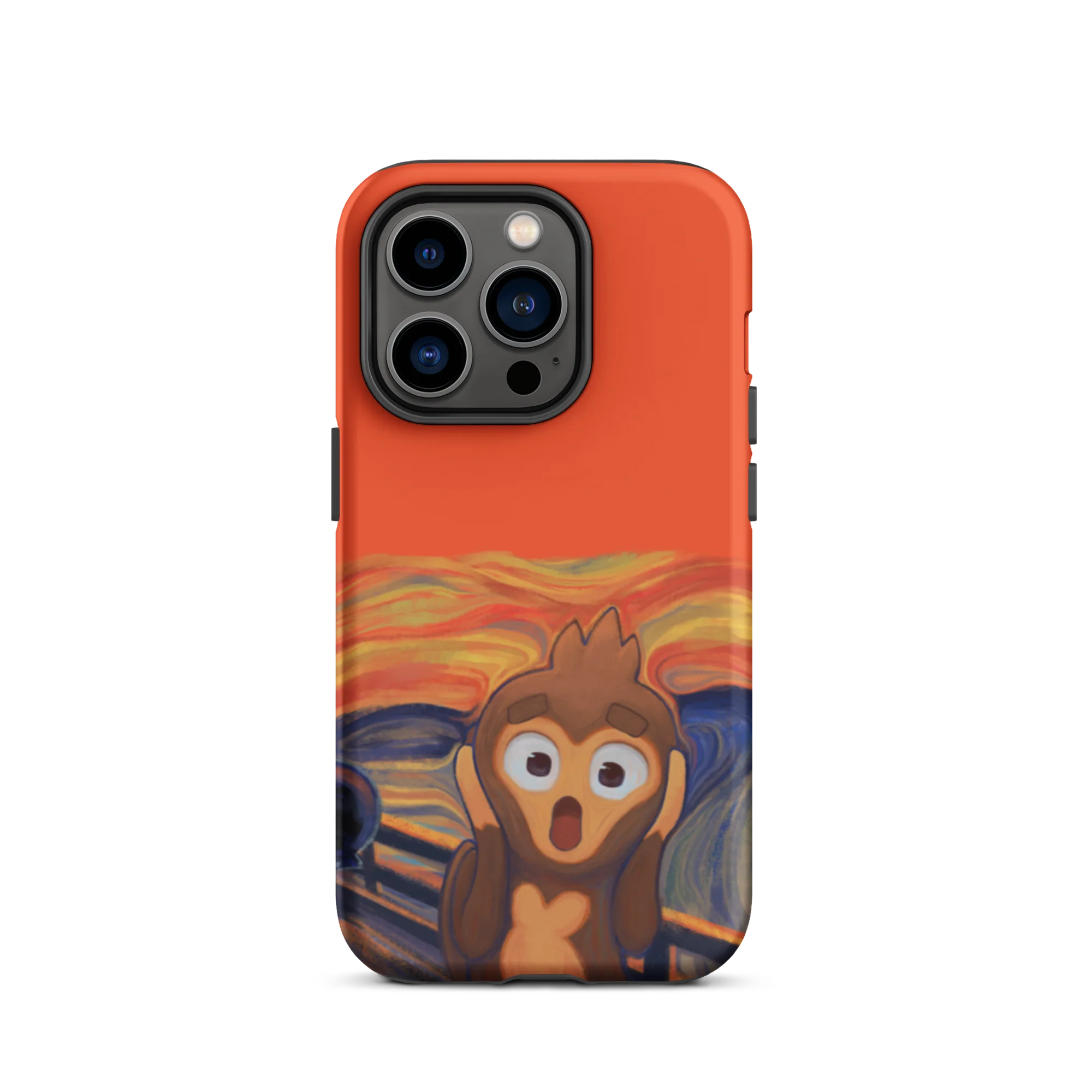 Screaming Monkey iPhone Case (Tough) - Image 29