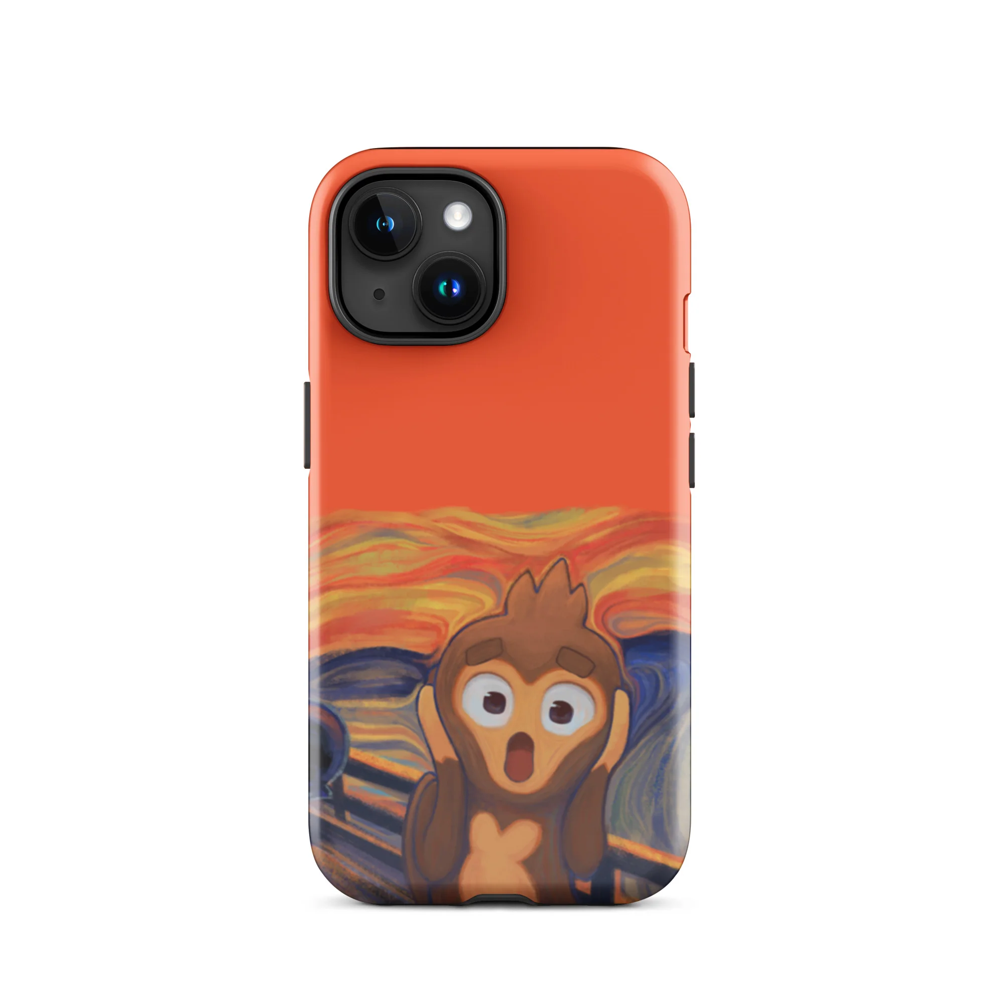 Screaming Monkey iPhone Case (Tough) - Image 32