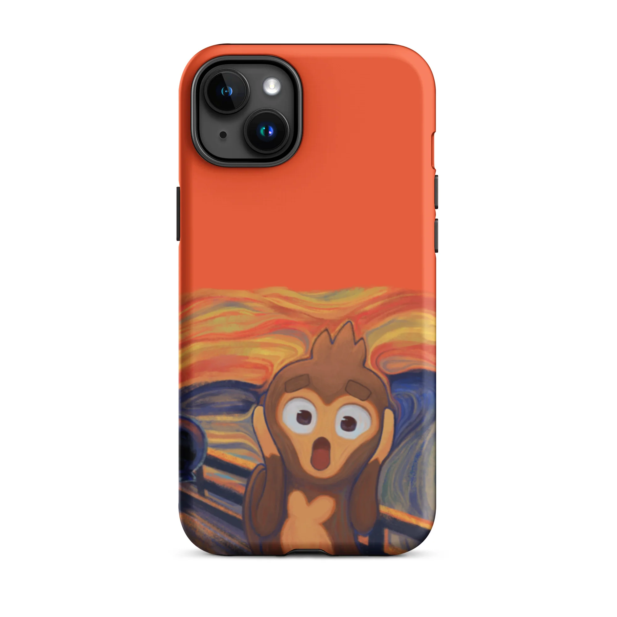 Screaming Monkey iPhone Case (Tough) - Image 35