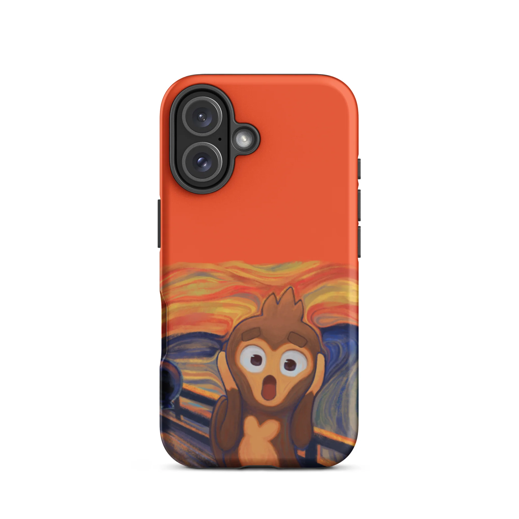 Screaming Monkey iPhone Case (Tough) - Image 41