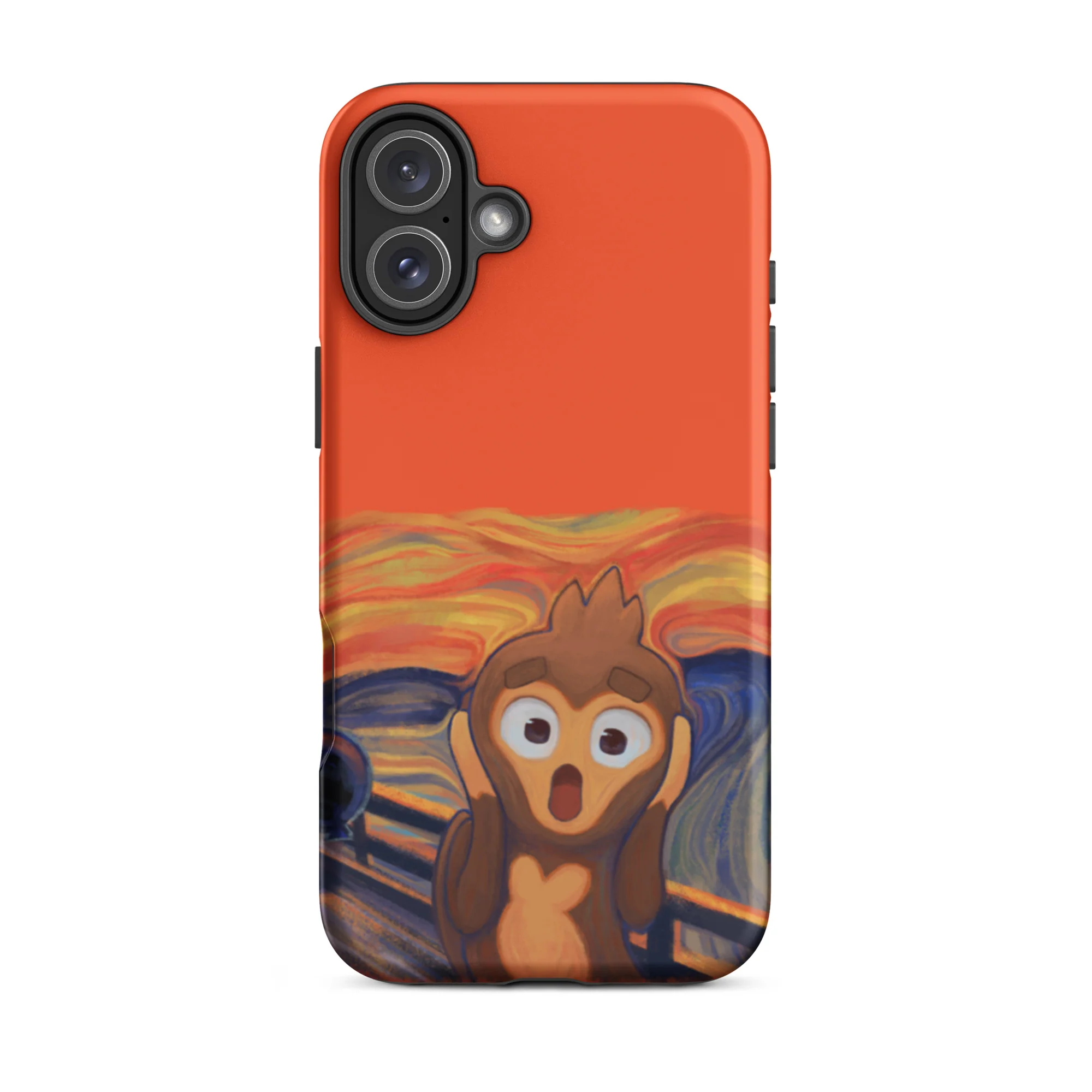 Screaming Monkey iPhone Case (Tough) - Image 43