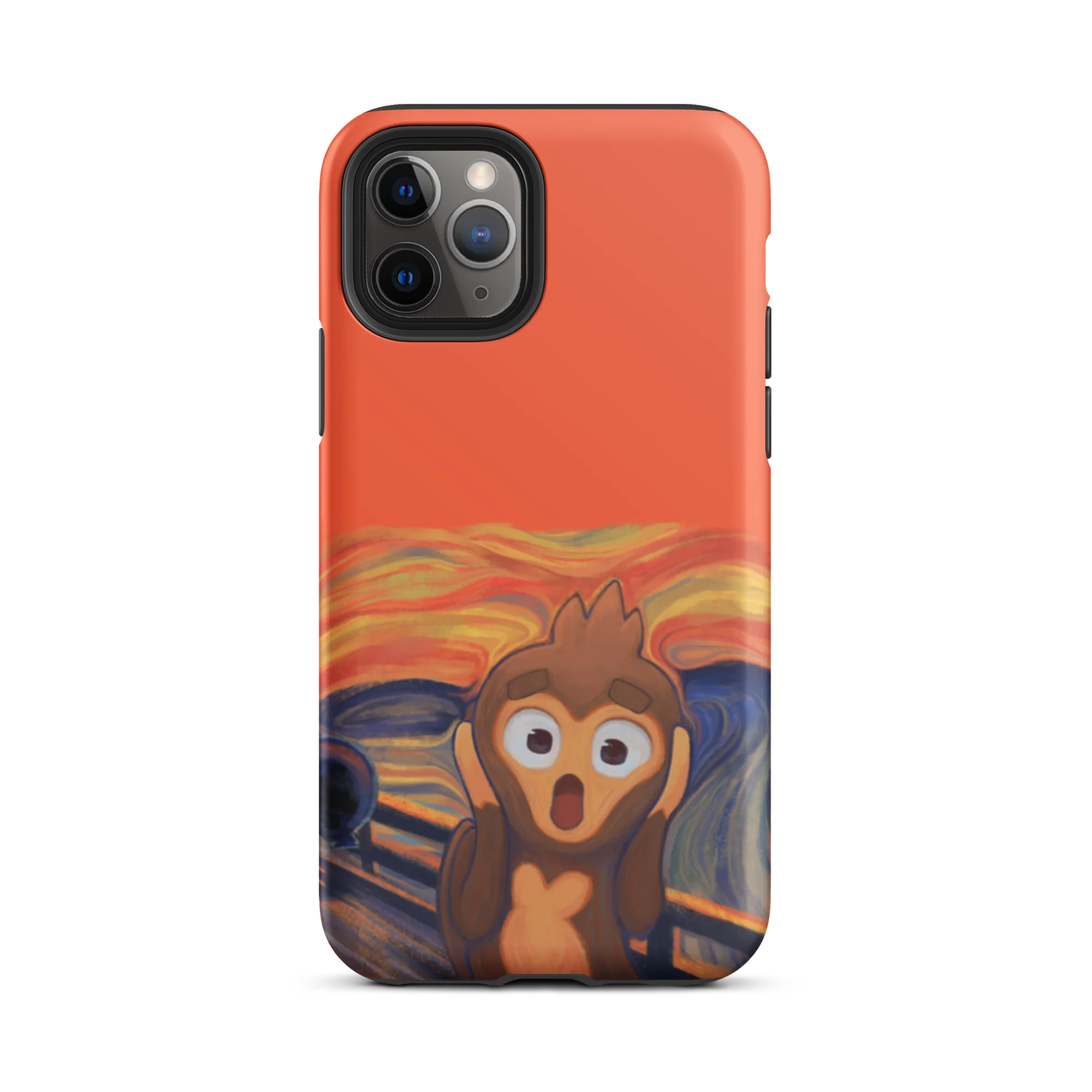 Screaming Monkey iPhone Case (Tough) - Image 5