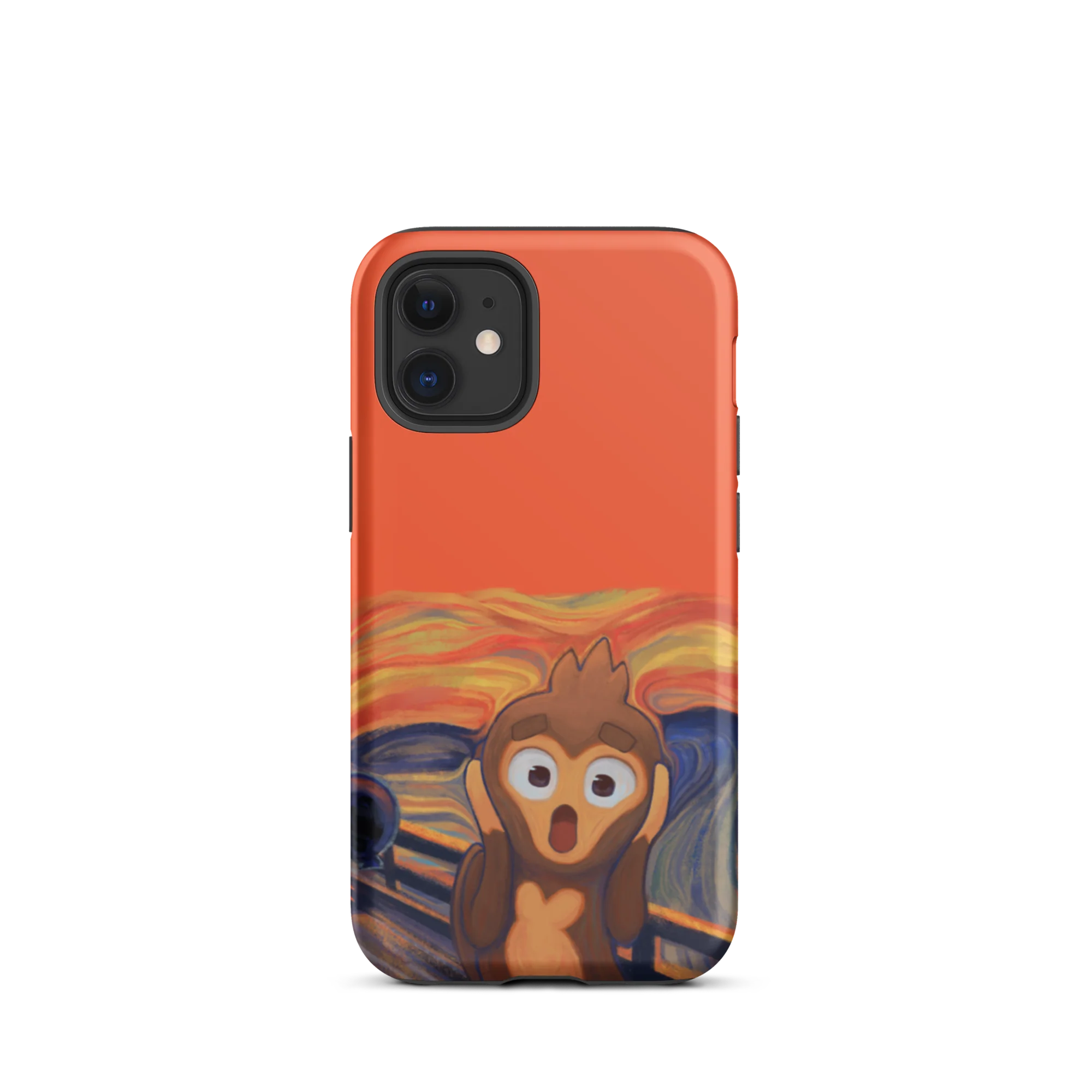 Screaming Monkey iPhone Case (Tough) - Image 8