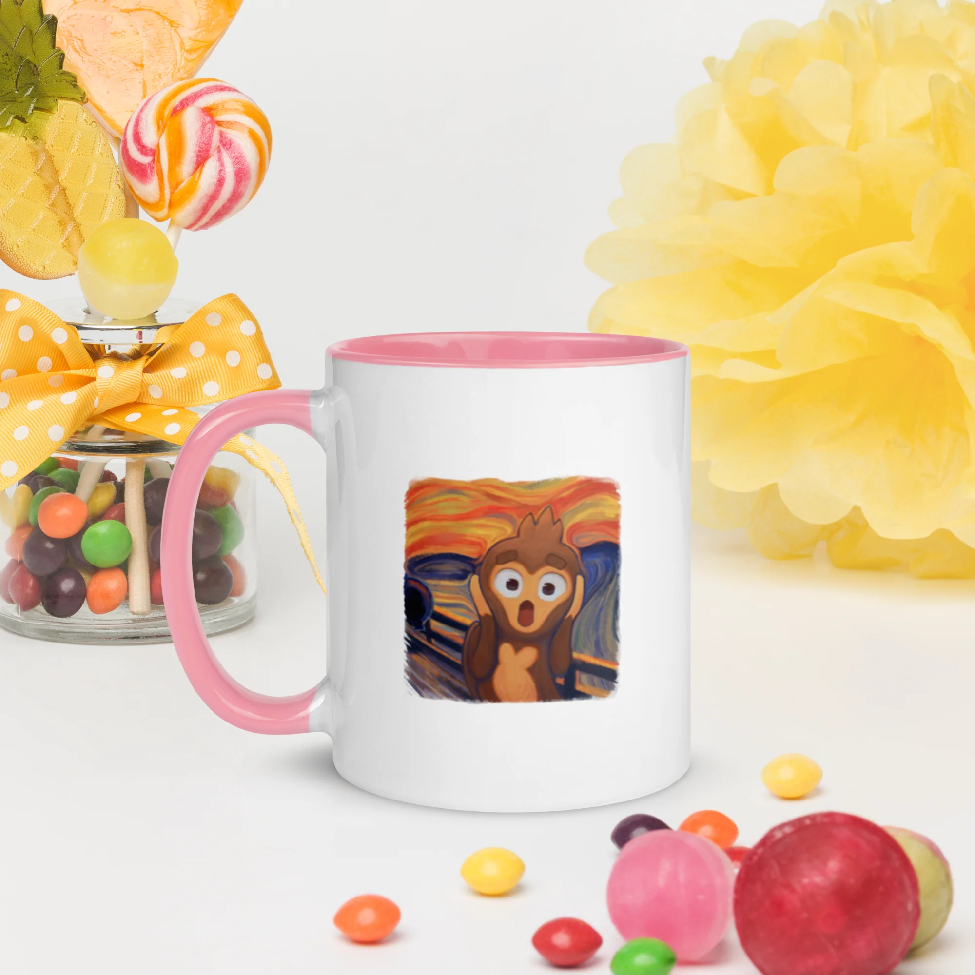 Screaming Monkey Mug - Image 108