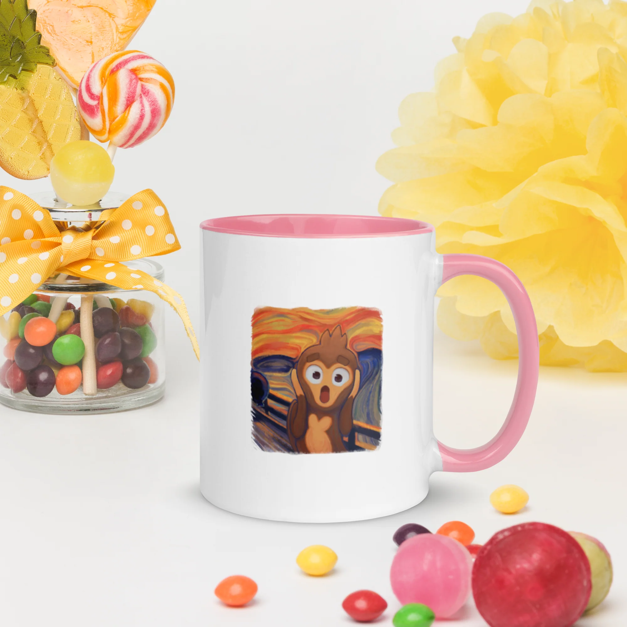Screaming Monkey Mug - Image 115