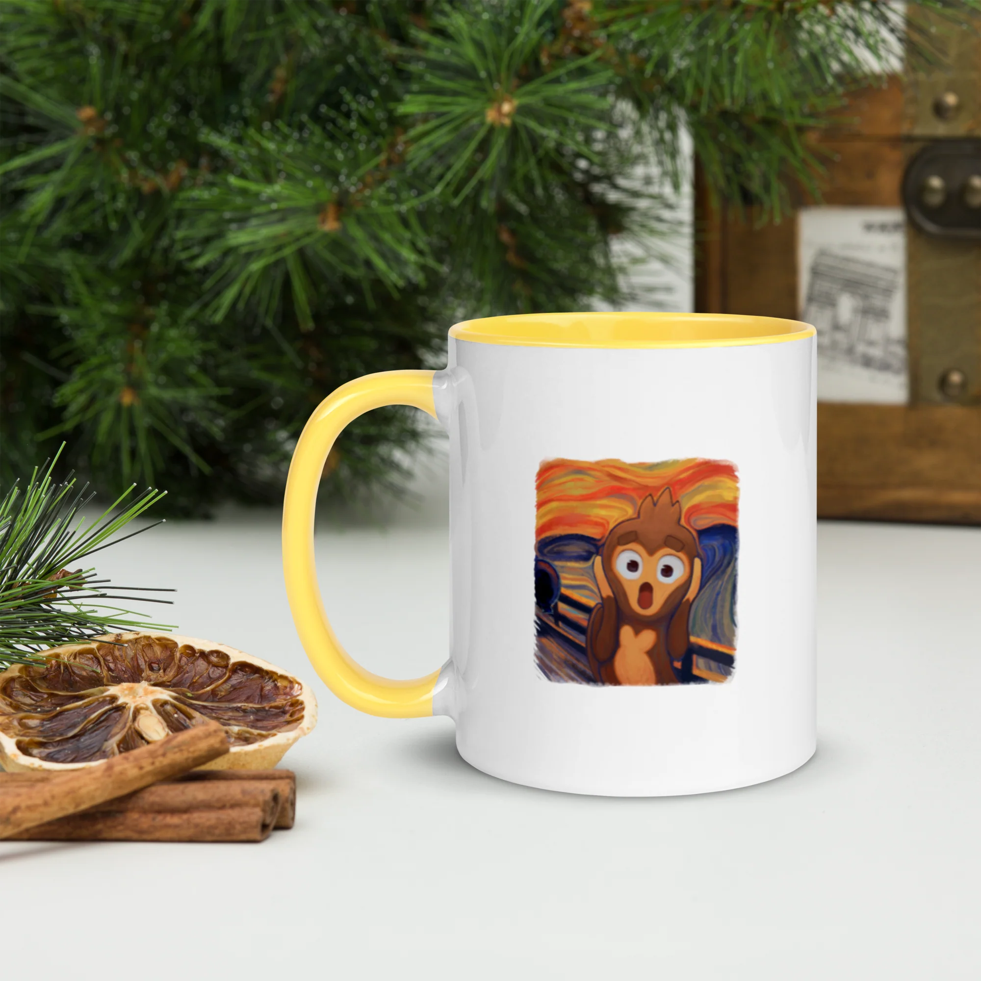 Screaming Monkey Mug - Image 130