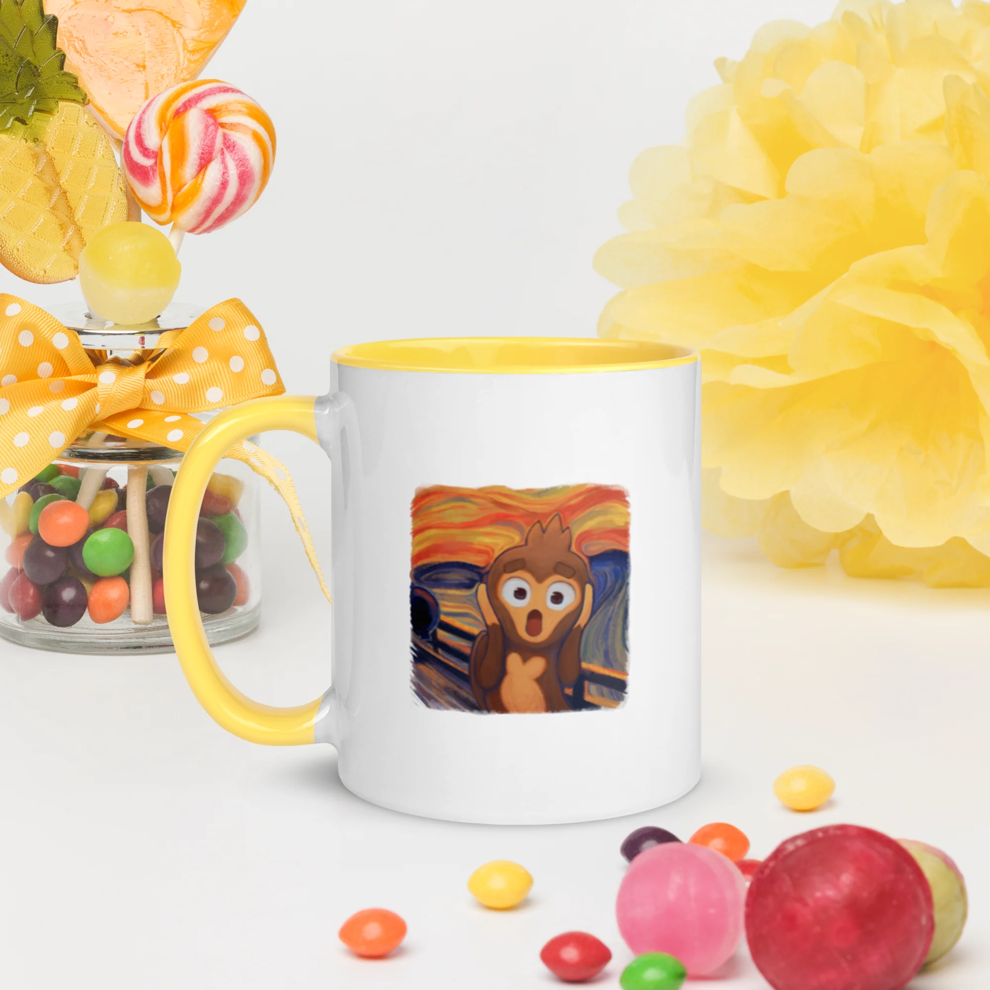 Screaming Monkey Mug - Image 132