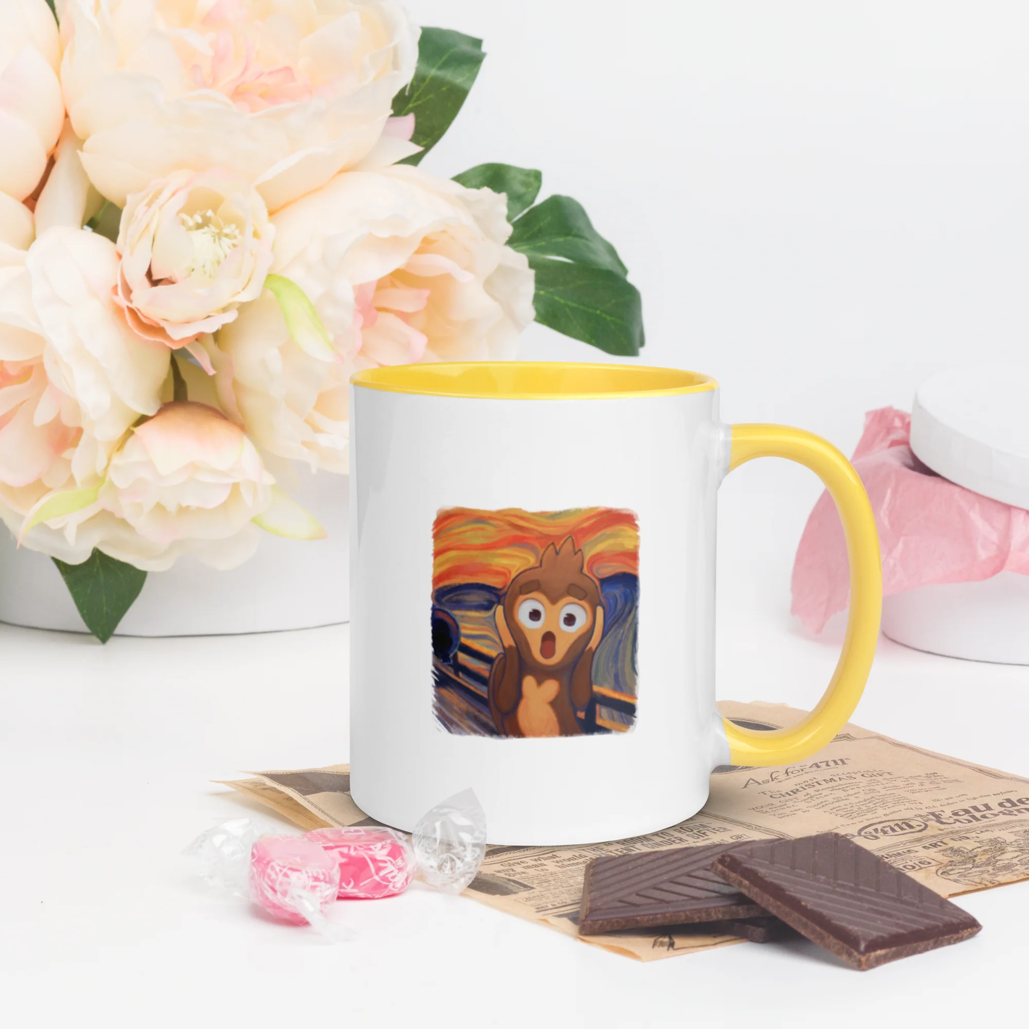 Screaming Monkey Mug - Image 137