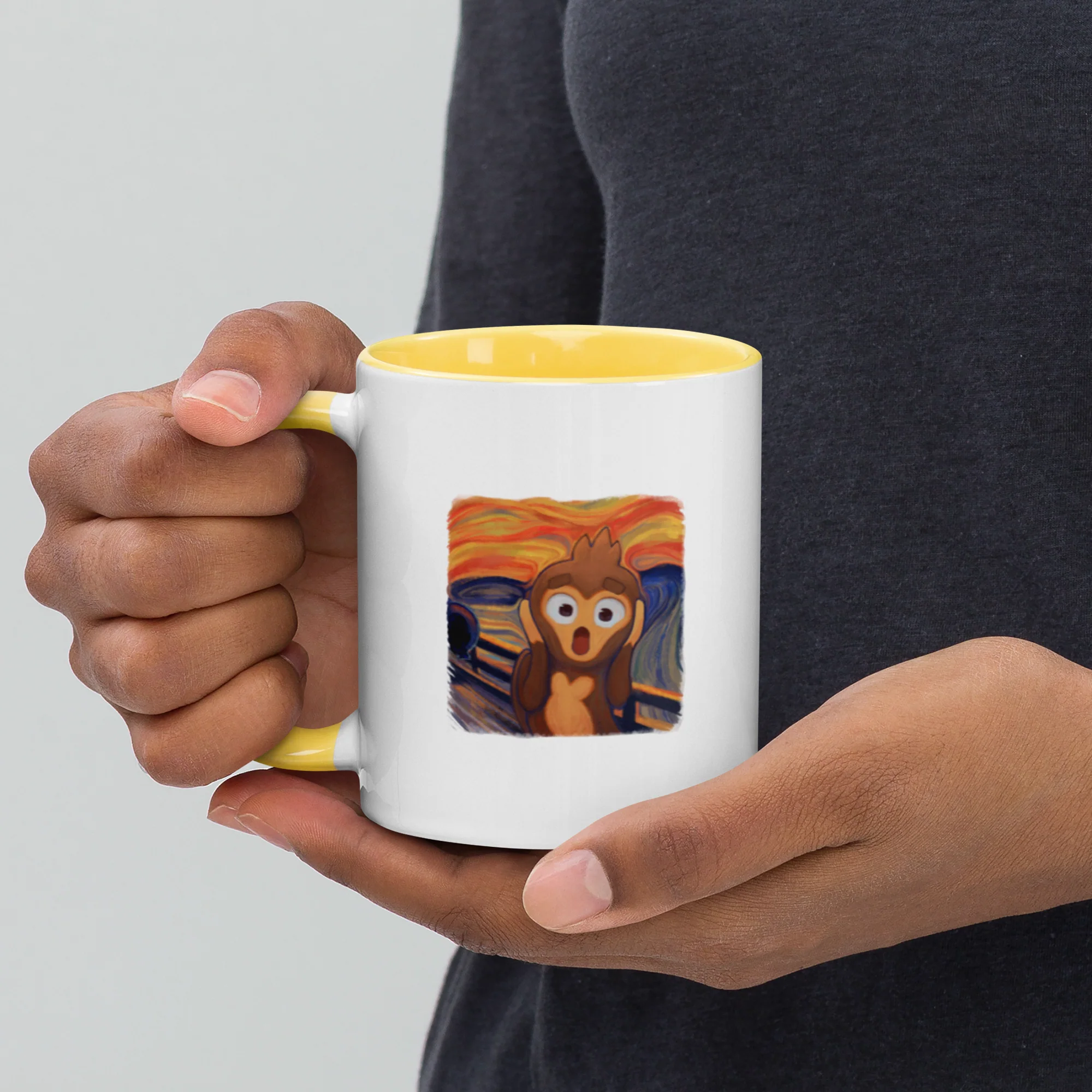 Screaming Monkey Mug - Image 142