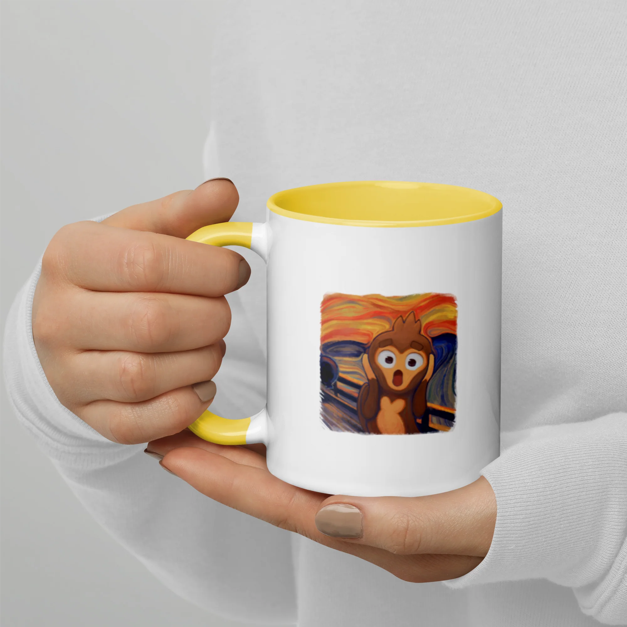 Screaming Monkey Mug - Image 143