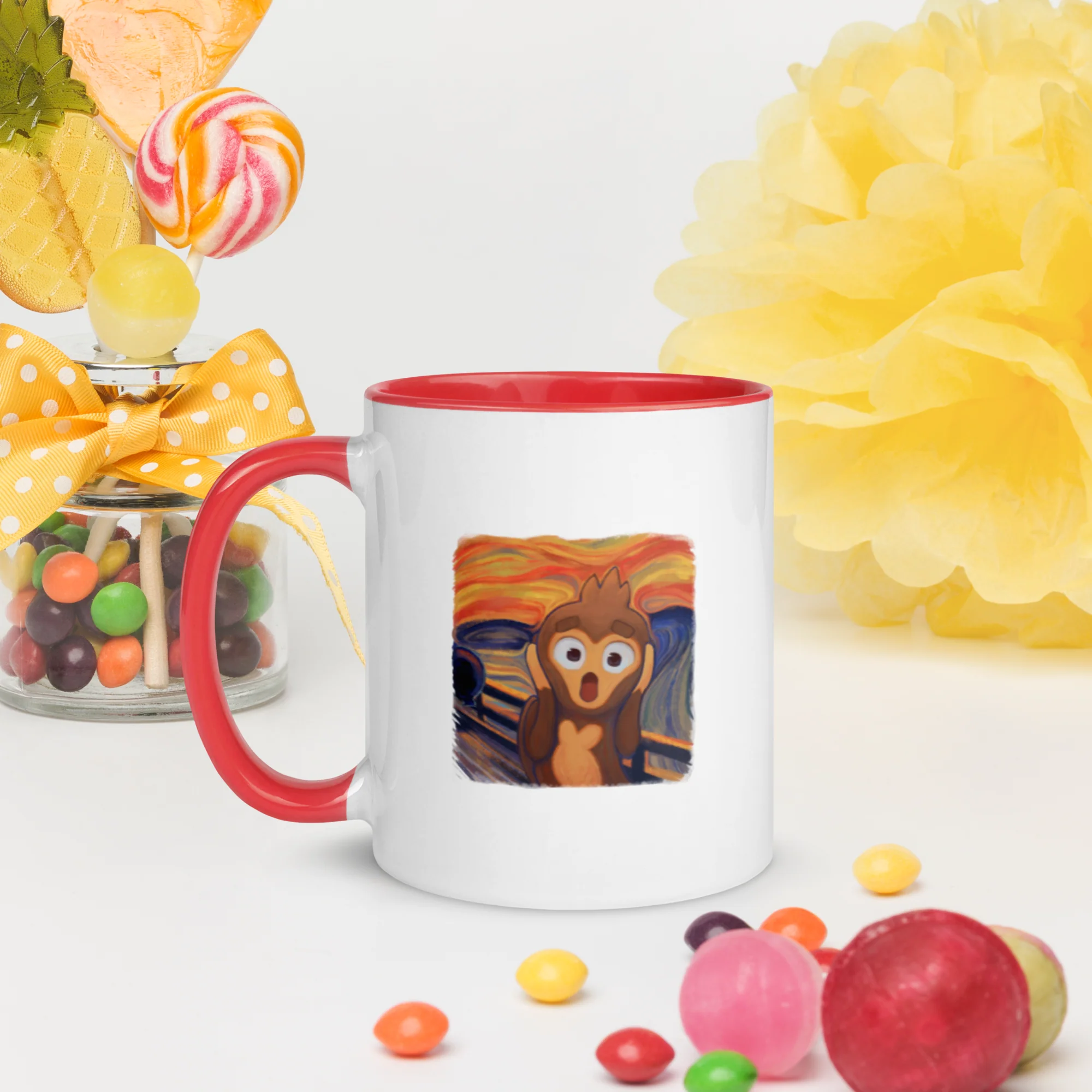 Screaming Monkey Mug - Image 37