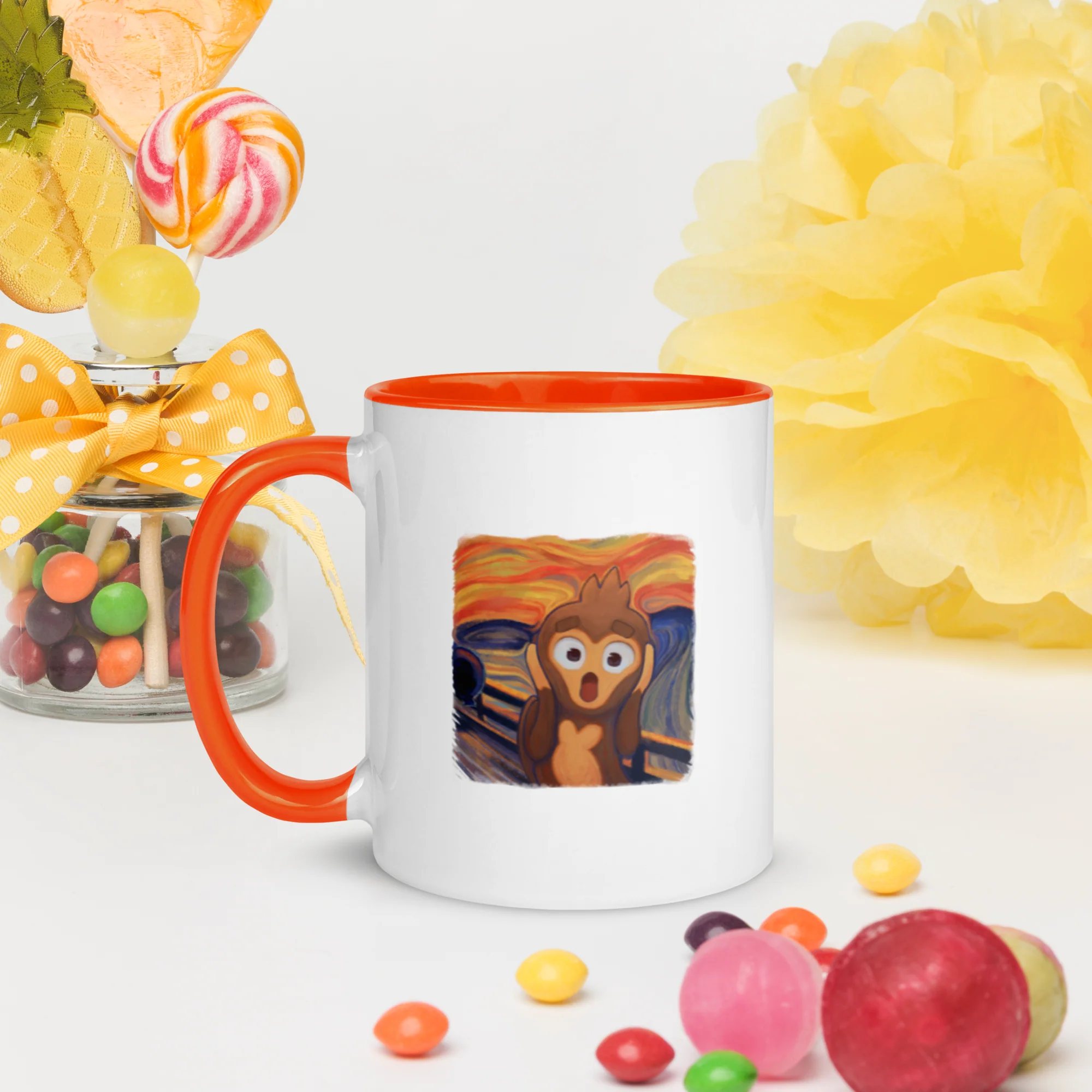 Screaming Monkey Mug - Image 60
