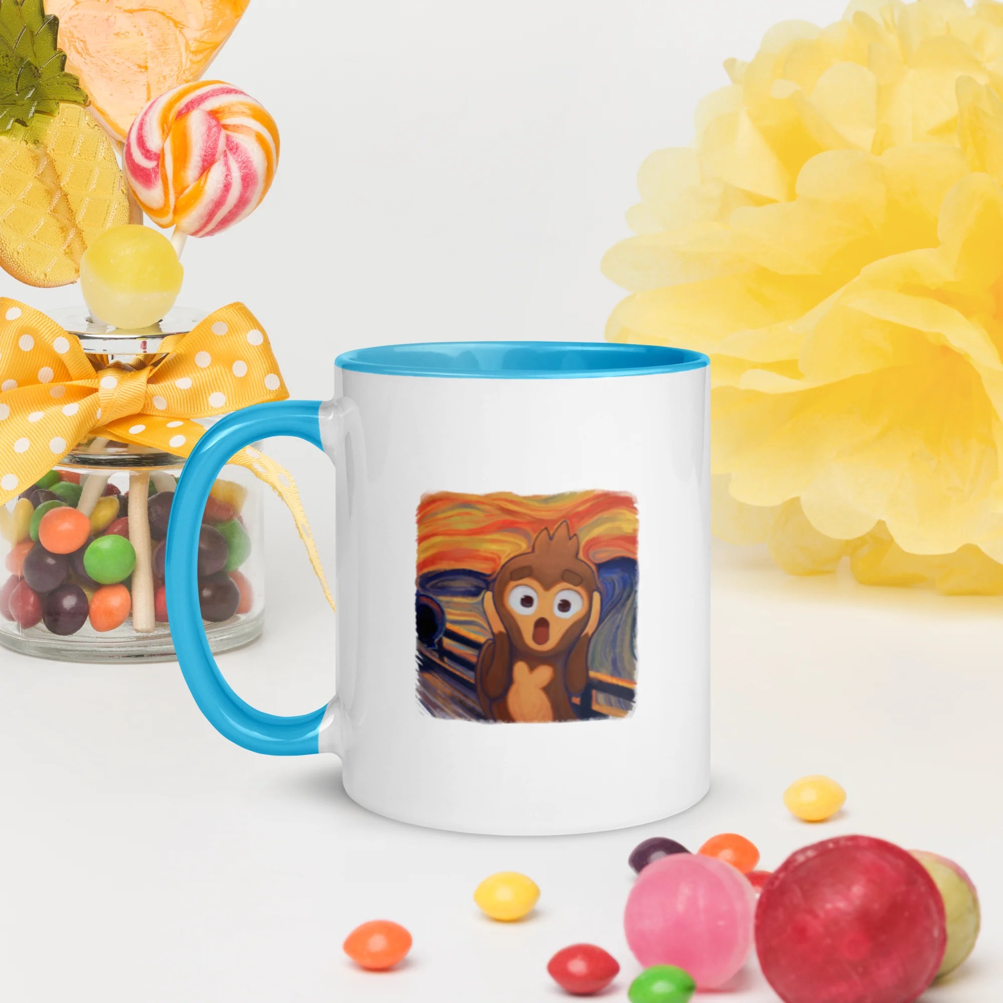 Screaming Monkey Mug - Image 84