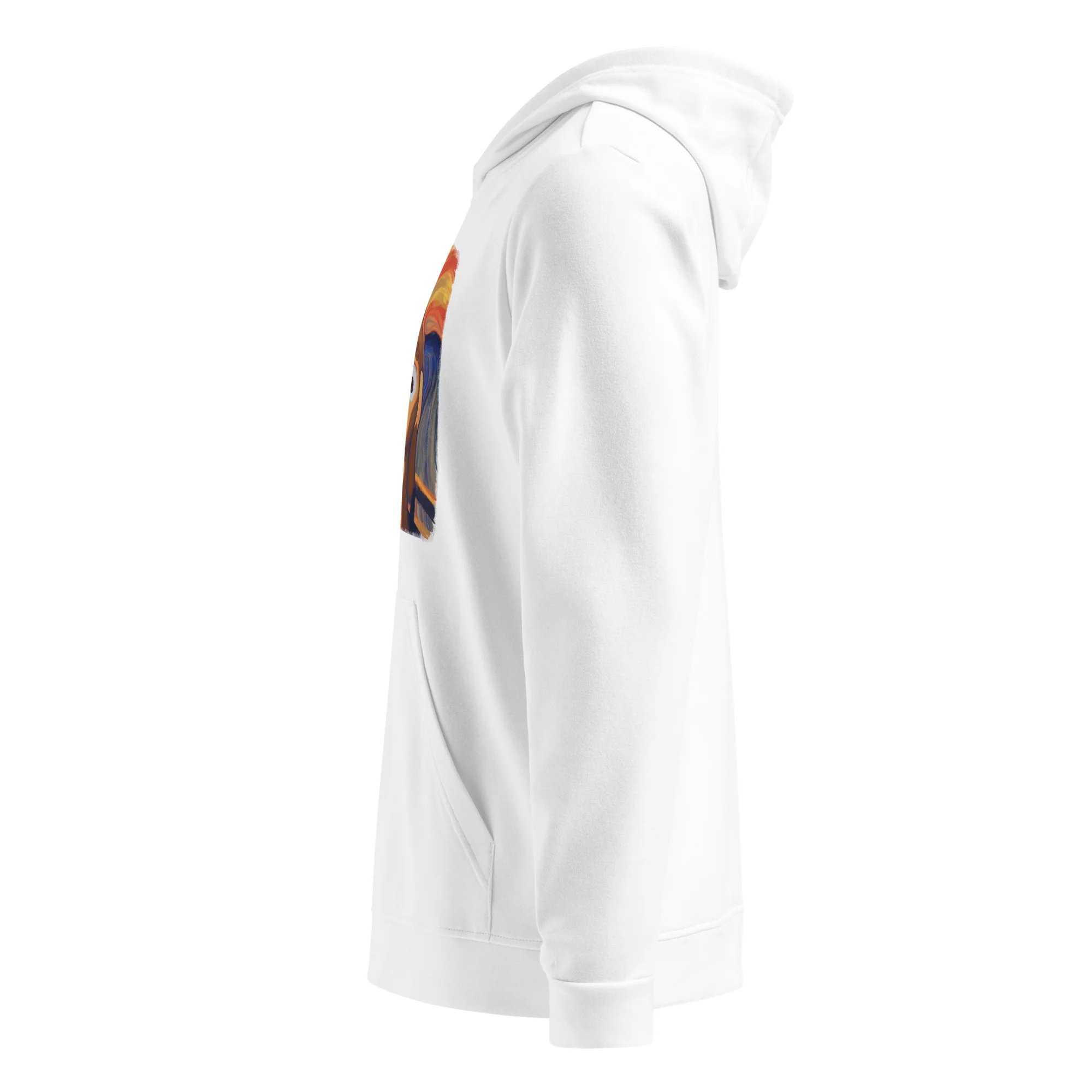 Screaming Monkey Premium Fleece Hoodie - Adidas (Unisex) - Image 20