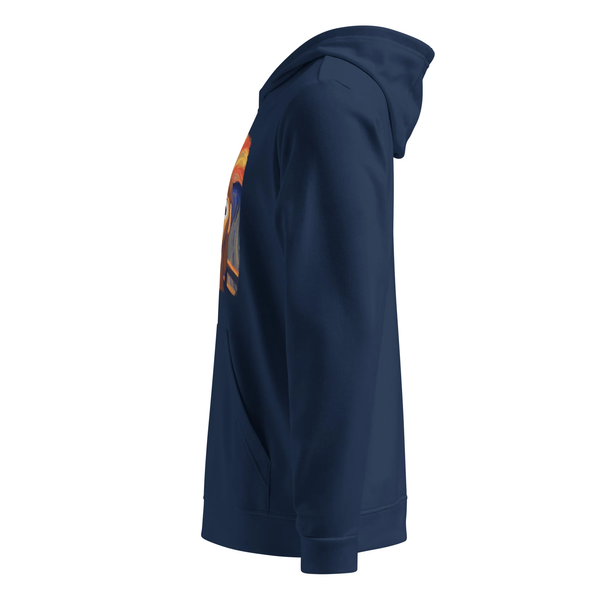 Screaming Monkey Premium Fleece Hoodie - Adidas (Unisex) - Image 9