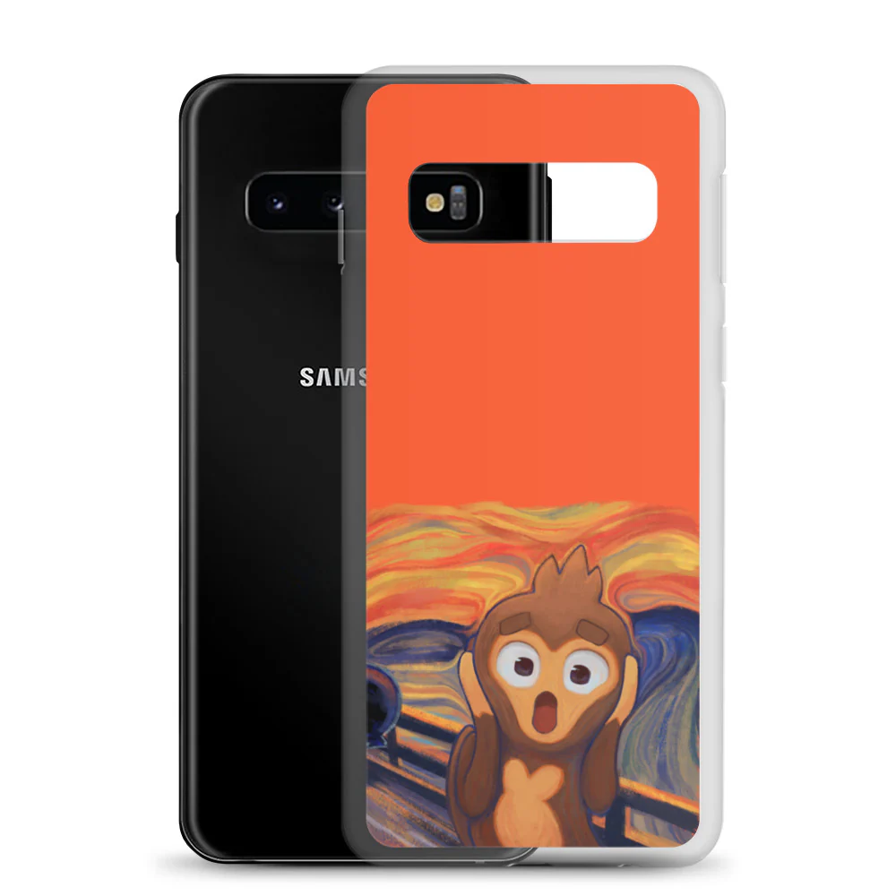 Screaming Monkey Samsung Case - Image 3