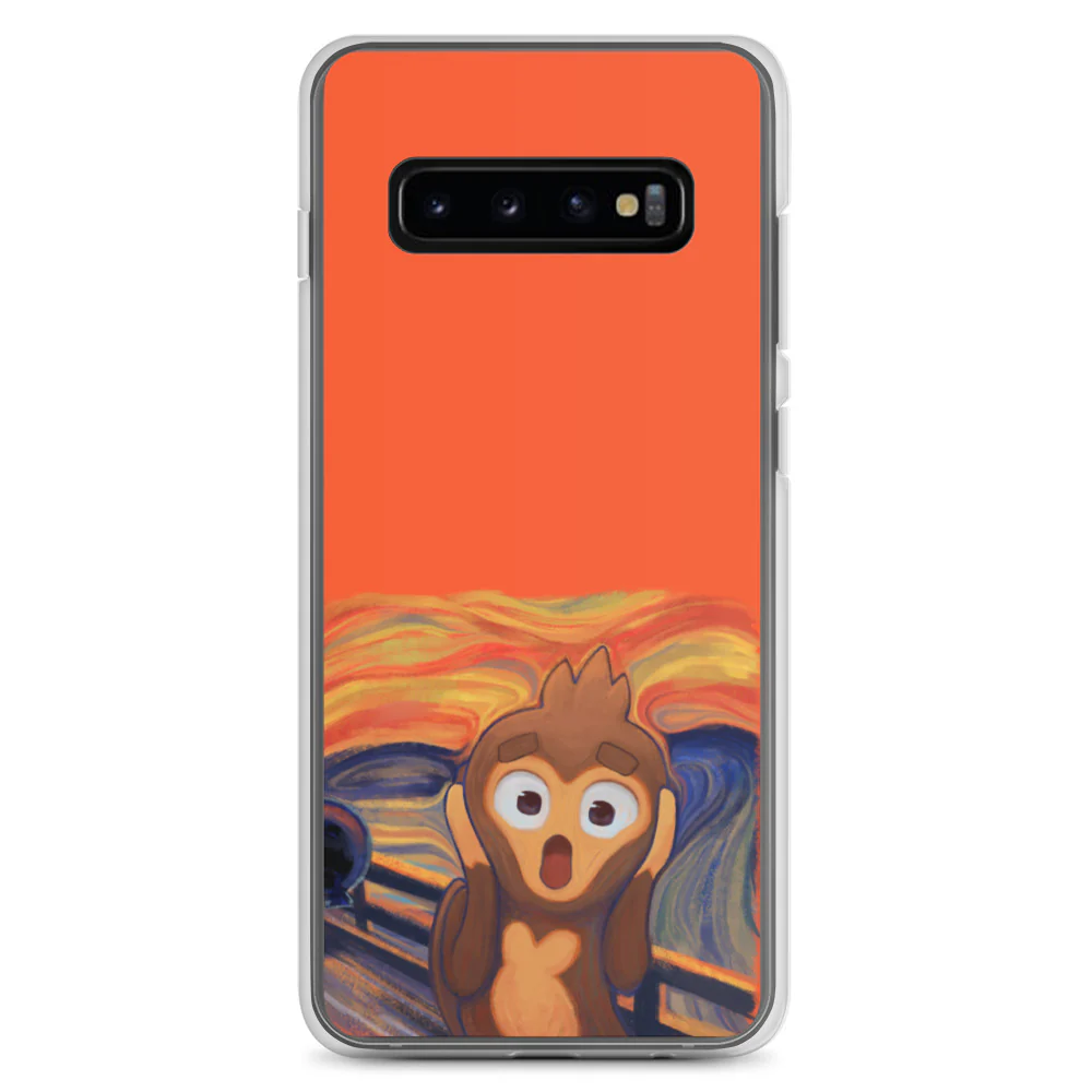 Screaming Monkey Samsung Case - Image 4