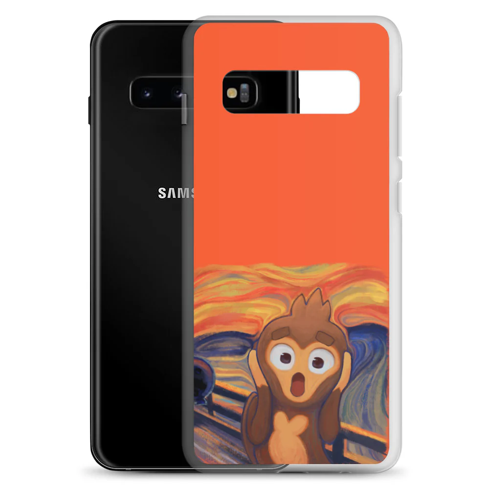 Screaming Monkey Samsung Case - Image 5
