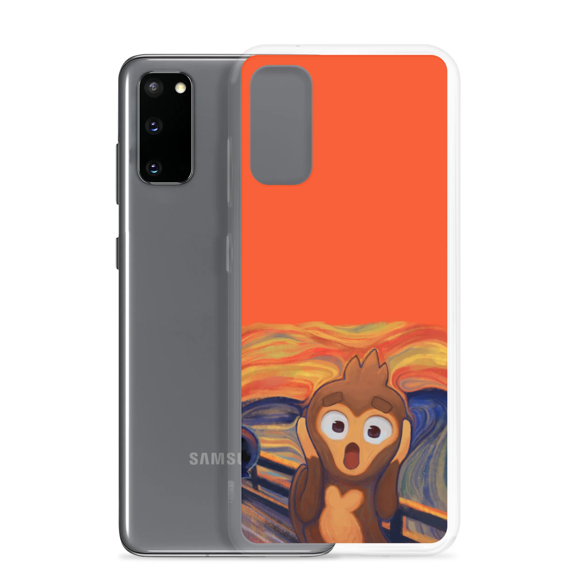 Screaming Monkey Samsung Case - Image 9