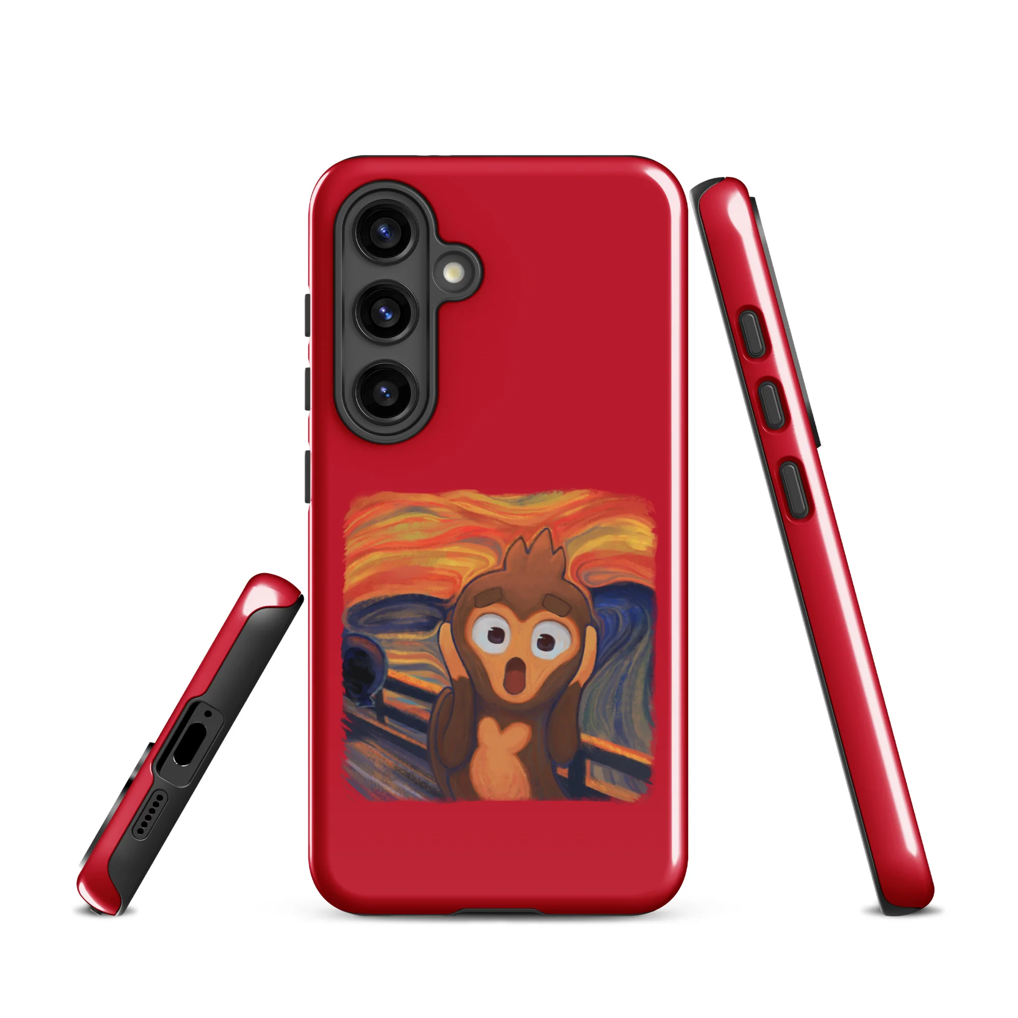 Screaming Monkey Samsung® Case (Tough) - Image 36
