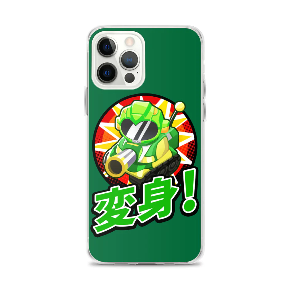 Sentai Churchill 変形 Transform! iPhone Case - Image 26