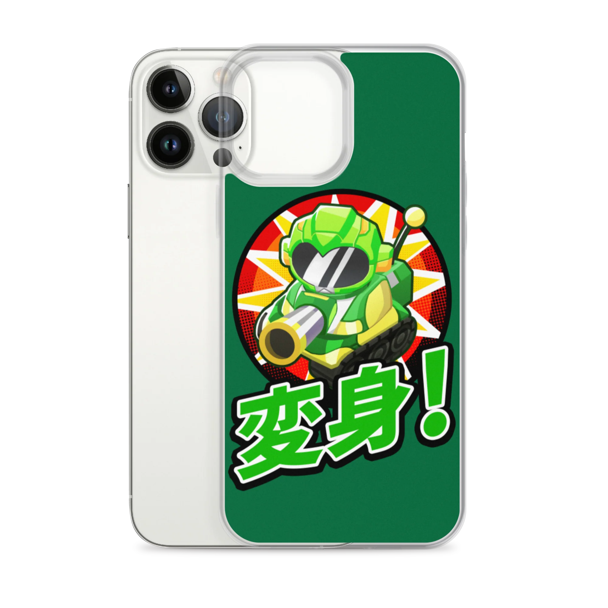 Sentai Churchill 変形 Transform! iPhone Case - Image 30