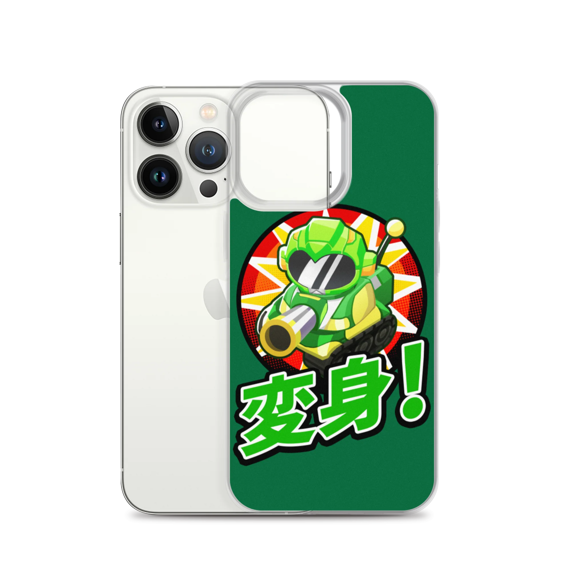 Sentai Churchill 変形 Transform! iPhone Case - Image 32