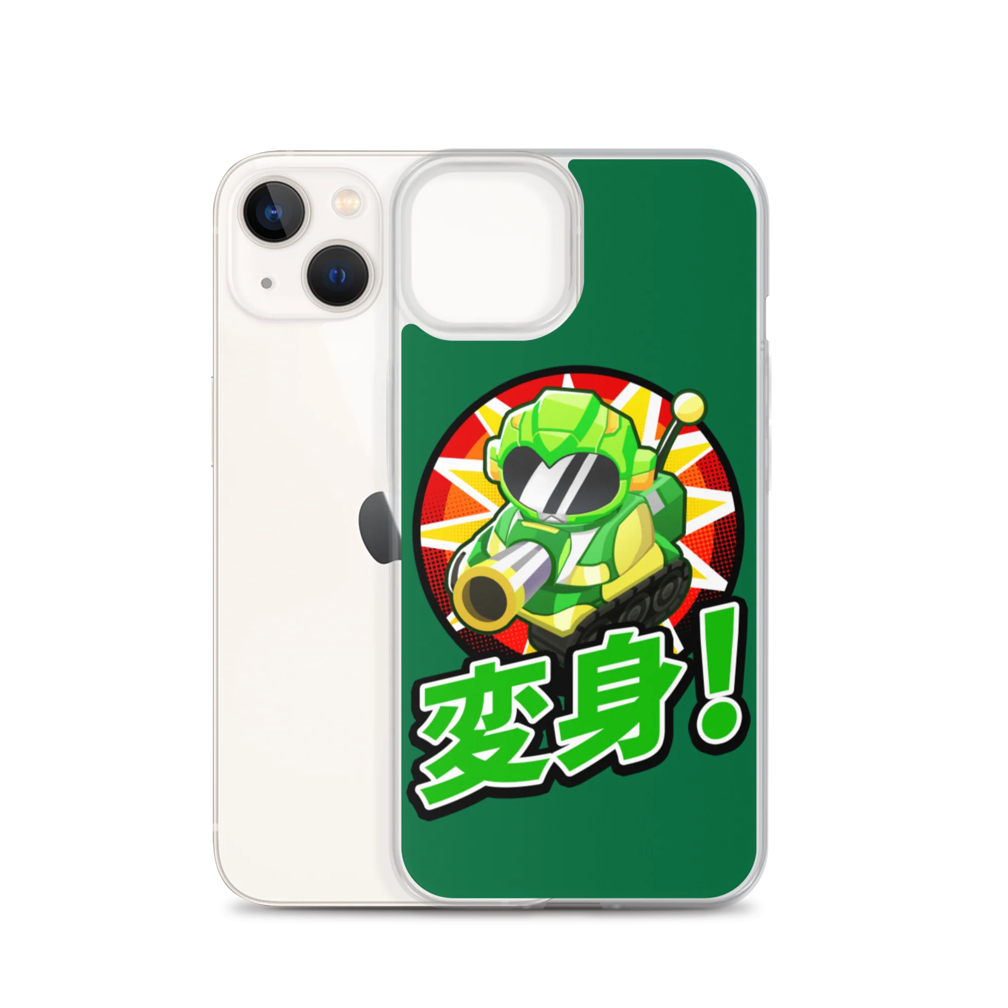 Sentai Churchill 変形 Transform! iPhone Case - Image 34