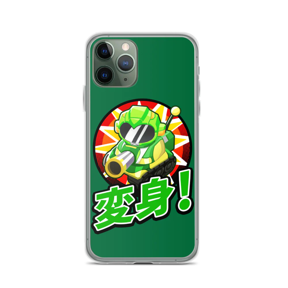 Sentai Churchill 変形 Transform! iPhone Case - Image 5