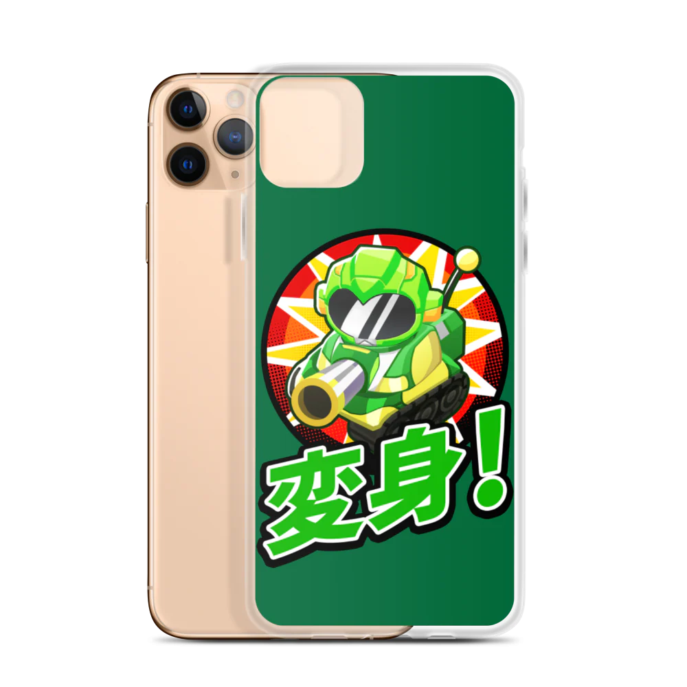 Sentai Churchill 変形 Transform! iPhone Case - Image 7