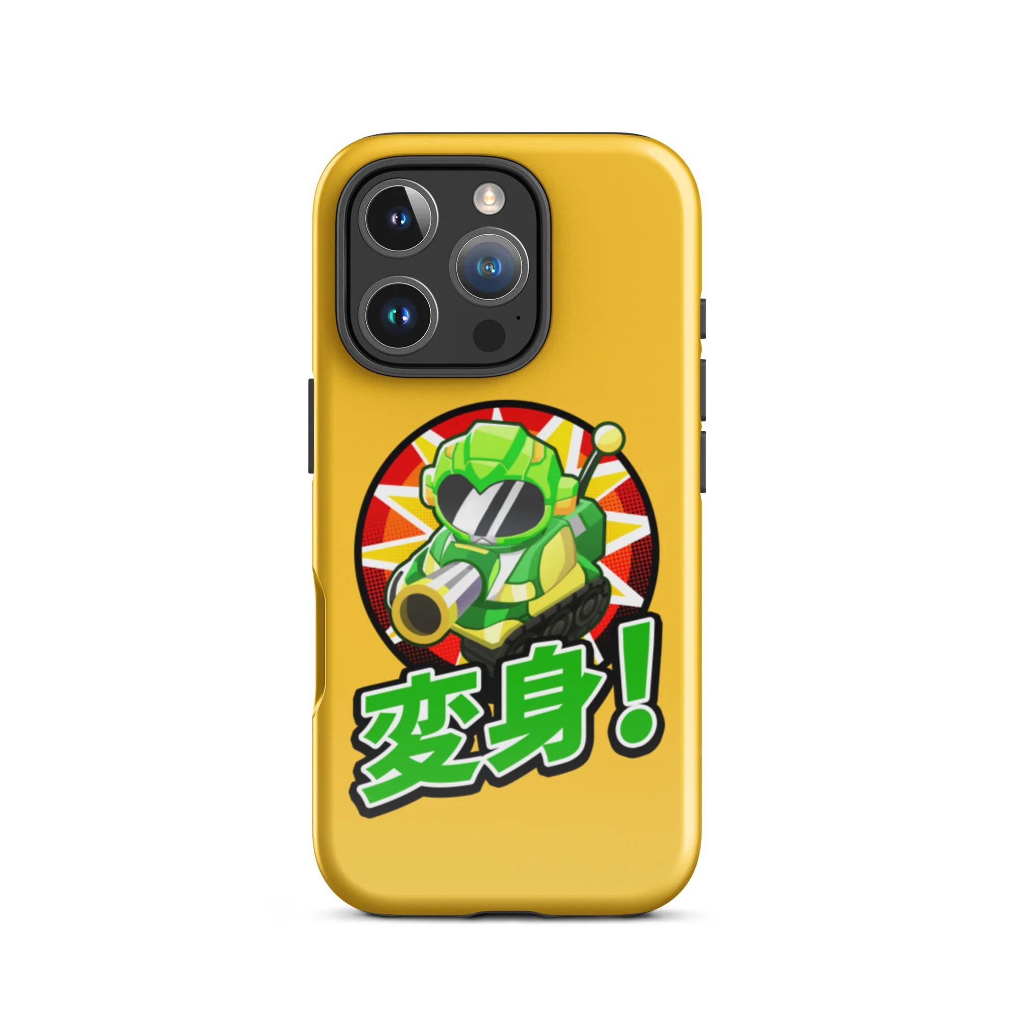 Sentai Churchill 変形 iPhone Case (Tough) - Image 44