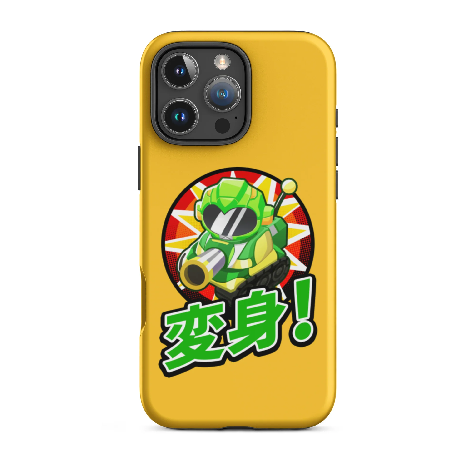 Sentai Churchill 変形 iPhone Case (Tough) - Image 46
