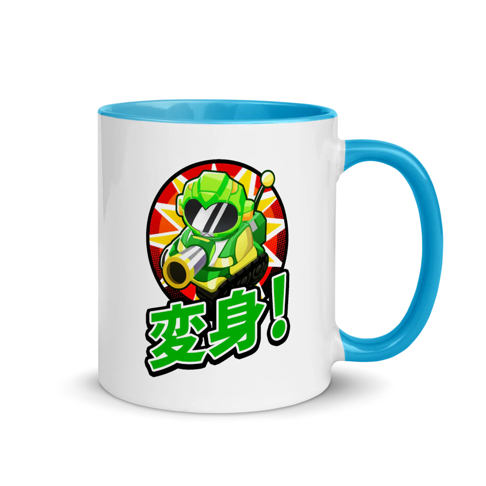 Sentai Churchill 変形 Transform! Mug - Image 3