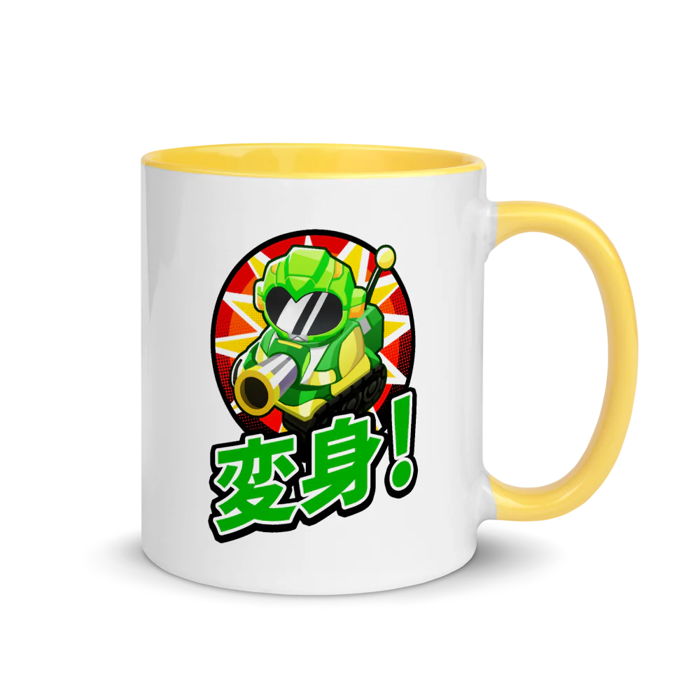 Sentai Churchill 変形 Transform! Mug - Image 5