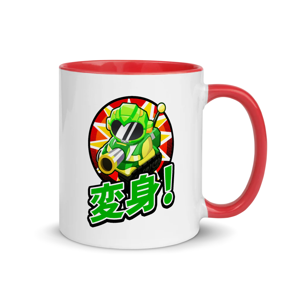Sentai Churchill 変形 Transform! Mug - Image 7